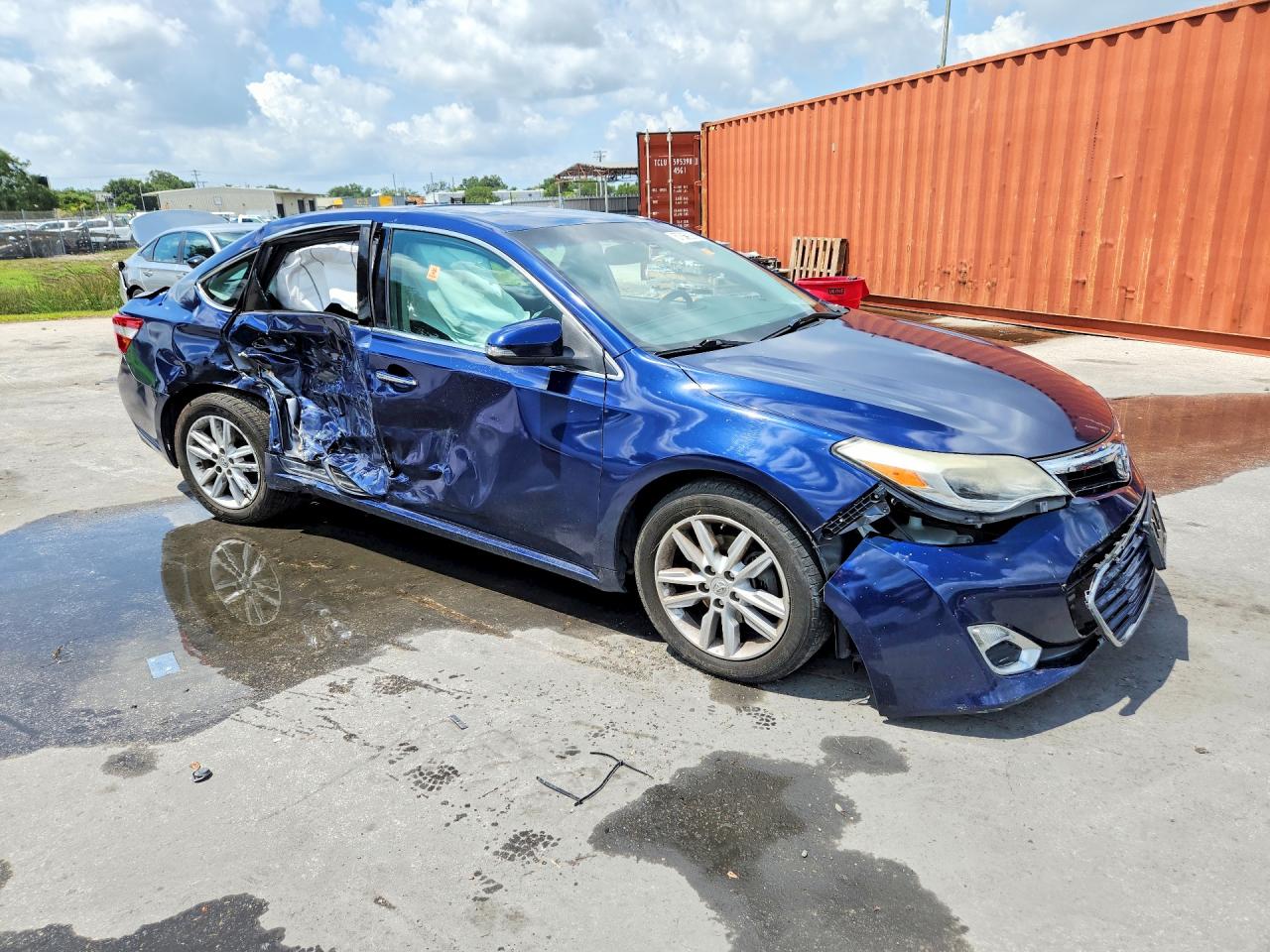 2013 Toyota Avalon Xle Premium Синий vin: 4T1BK1EB9DU037089