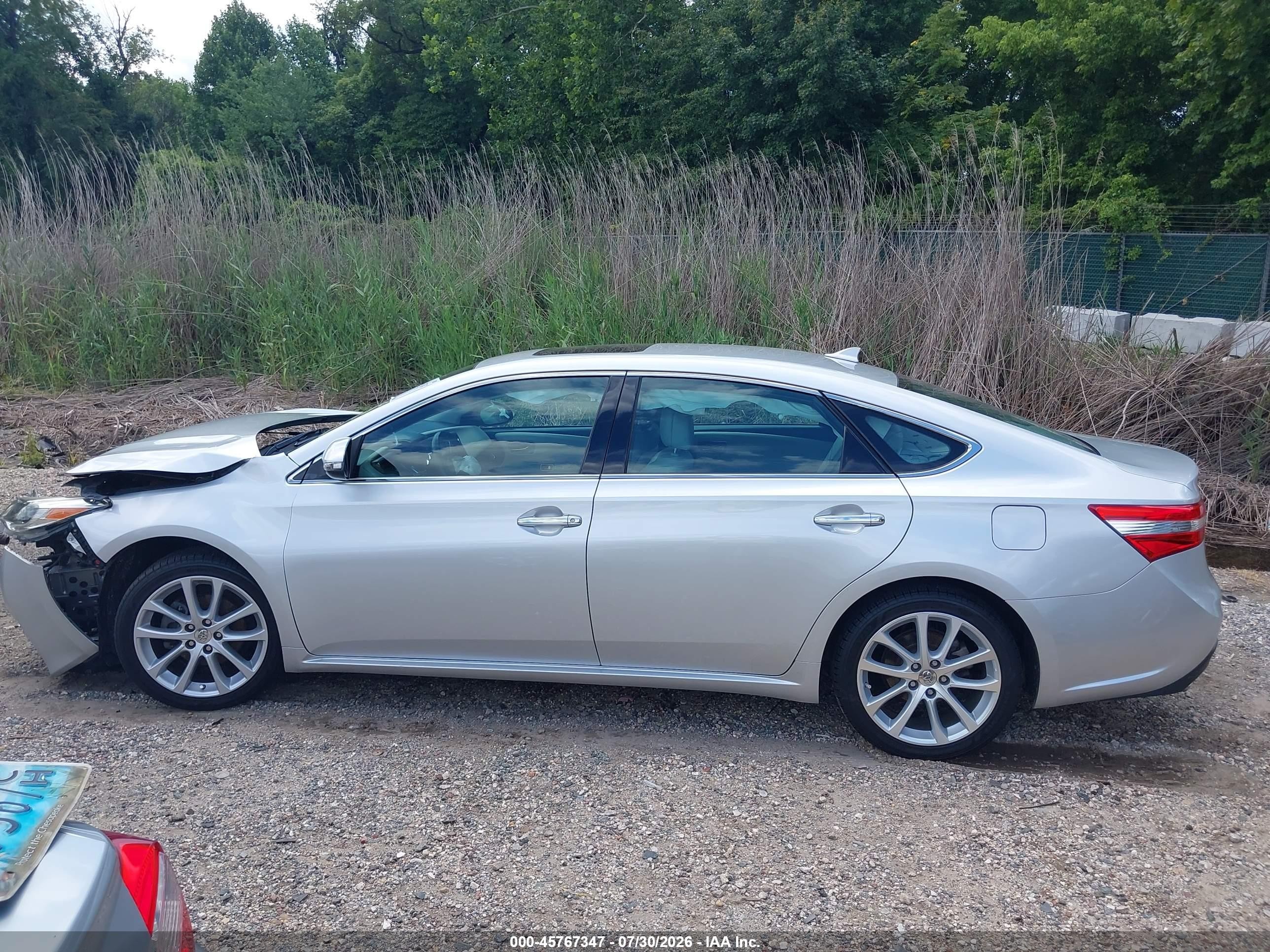 2013 Toyota Avalon Limited Серебряный vin: 4T1BK1EB9DU044379