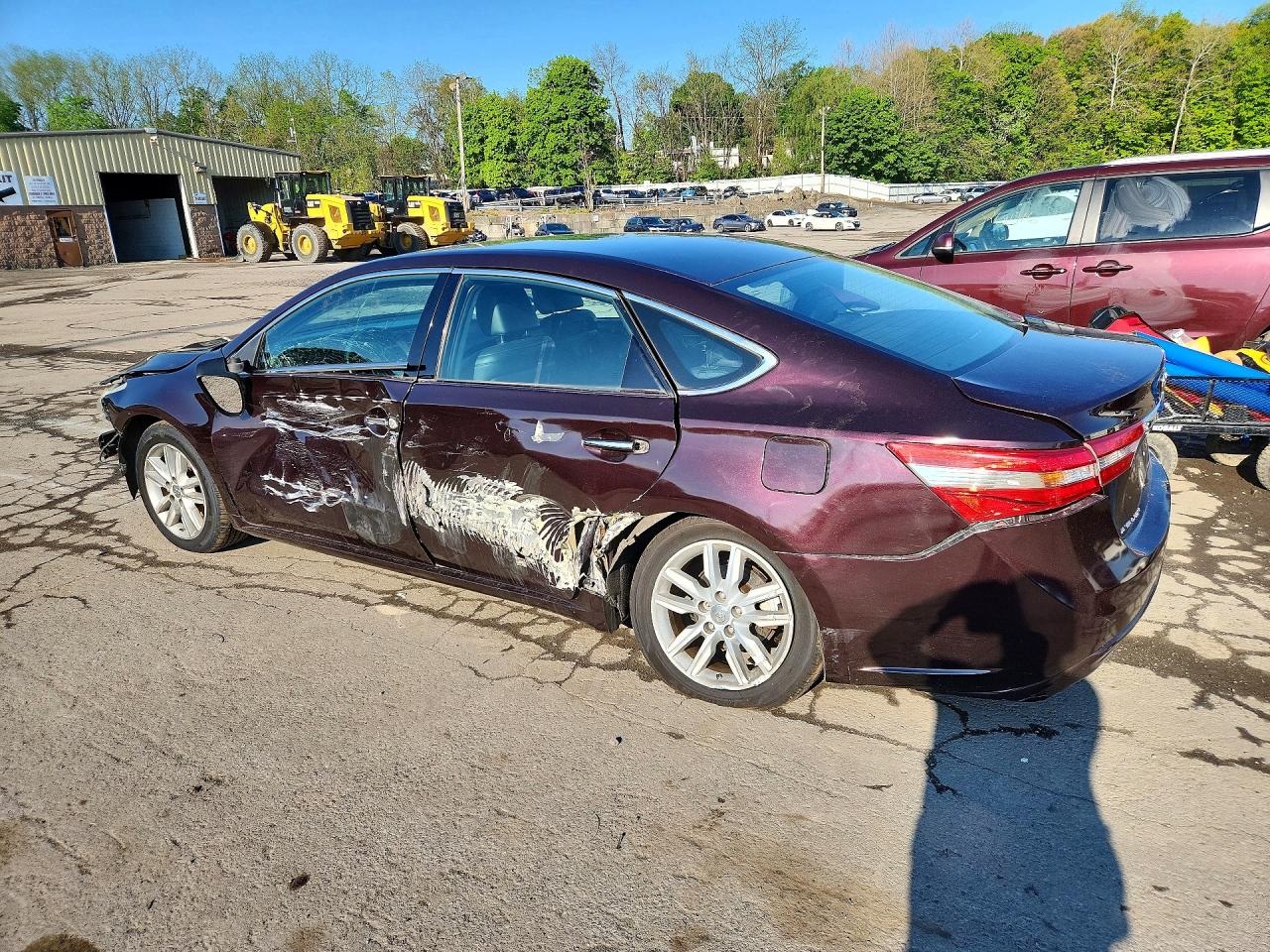 2013 Toyota Avalon Purple vin: 4T1BK1EB9DU046701