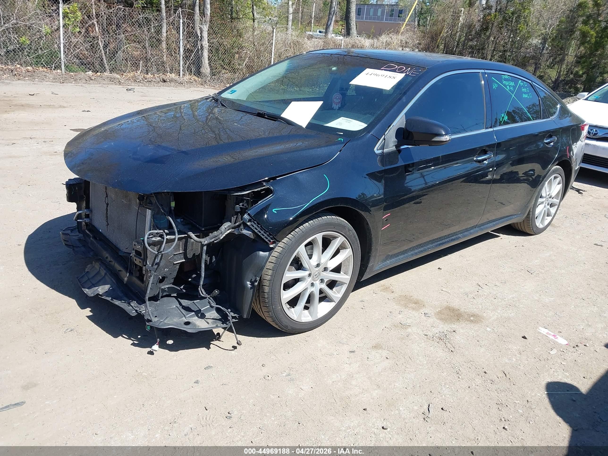 2013 Toyota Avalon Limited Черный vin: 4T1BK1EB9DU051915