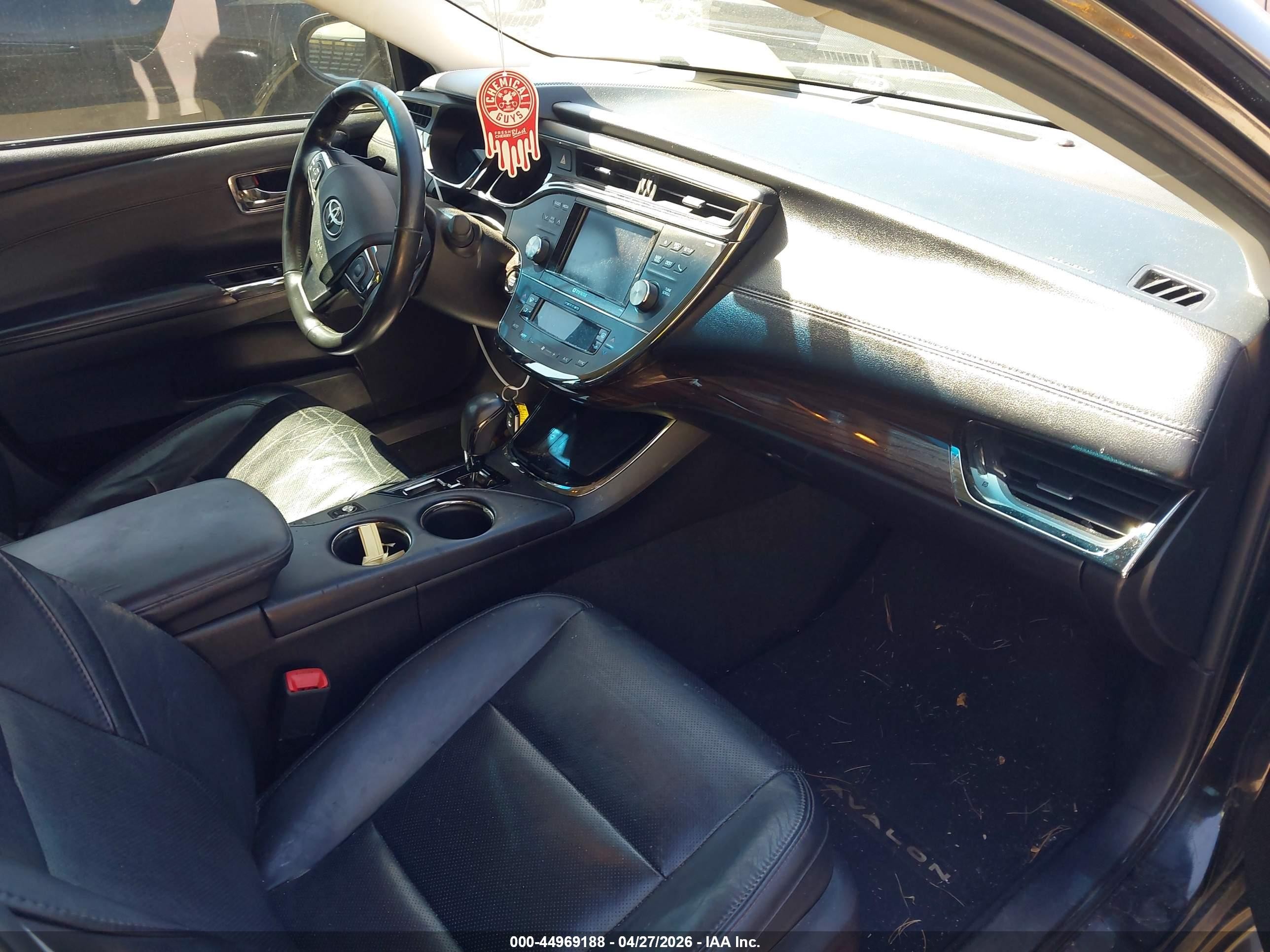 2013 Toyota Avalon Limited Черный vin: 4T1BK1EB9DU051915