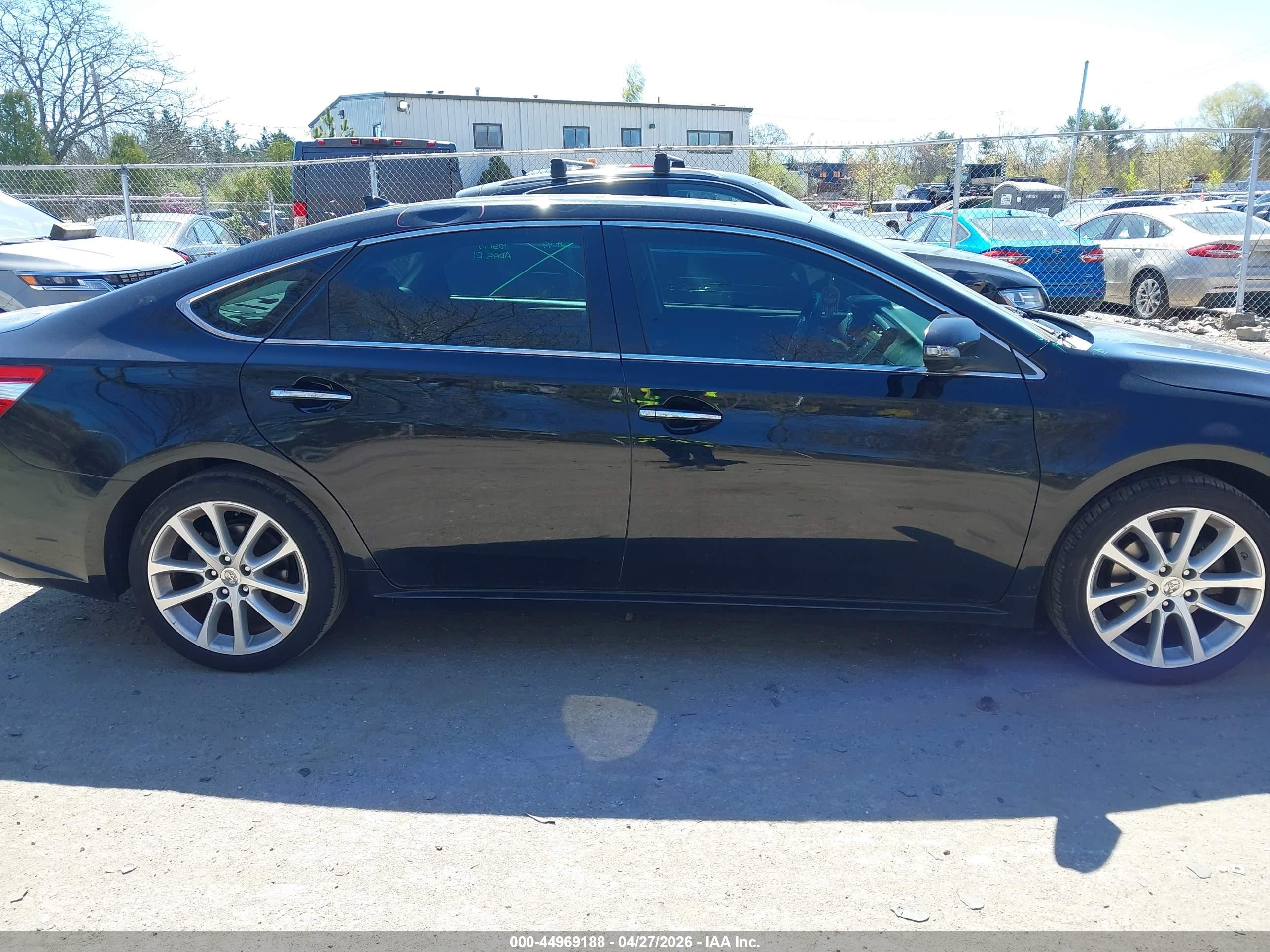 2013 Toyota Avalon Limited Черный vin: 4T1BK1EB9DU051915
