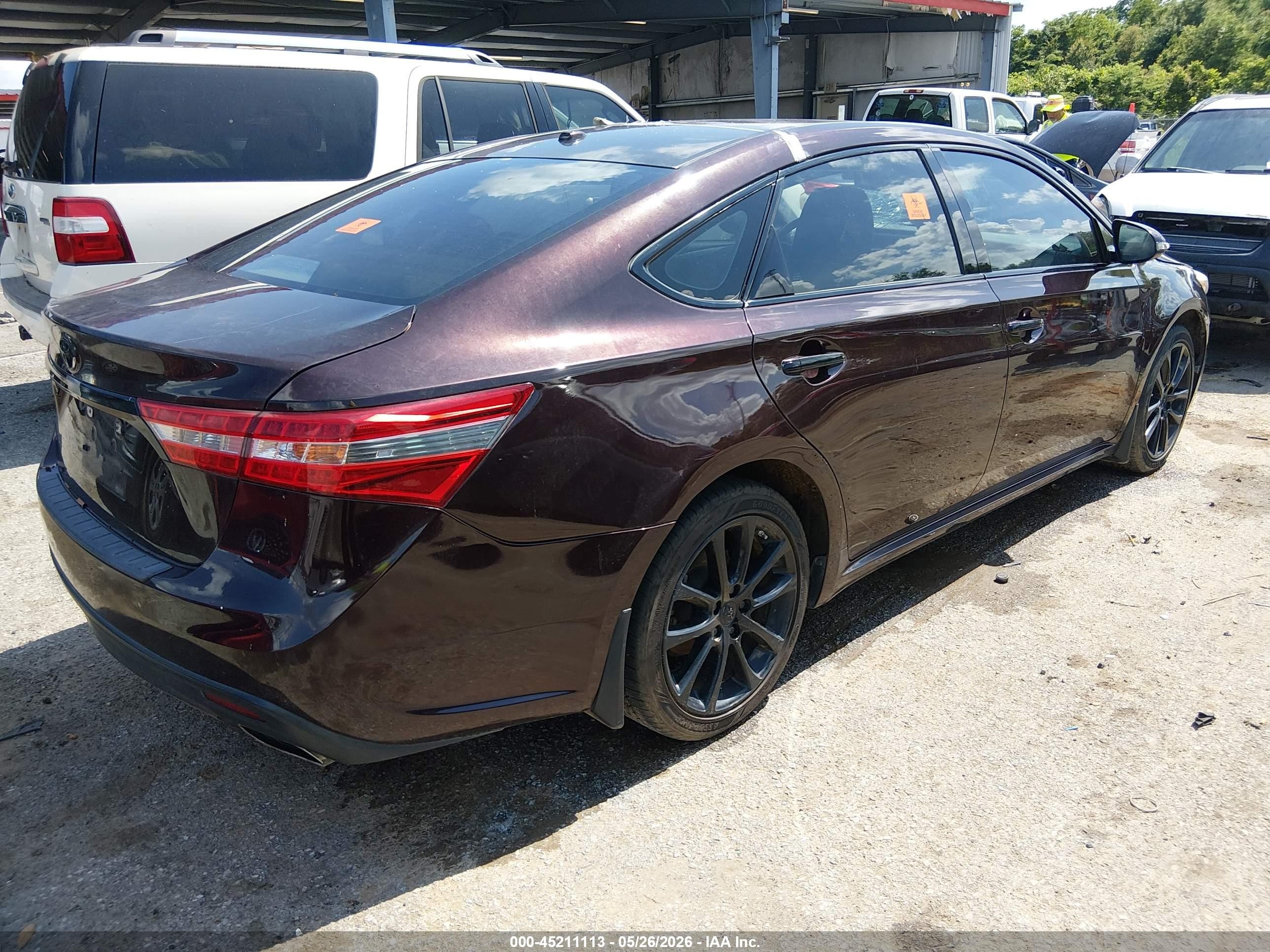 2013 Toyota Avalon Xle Touring Maroon vin: 4T1BK1EB9DU052787
