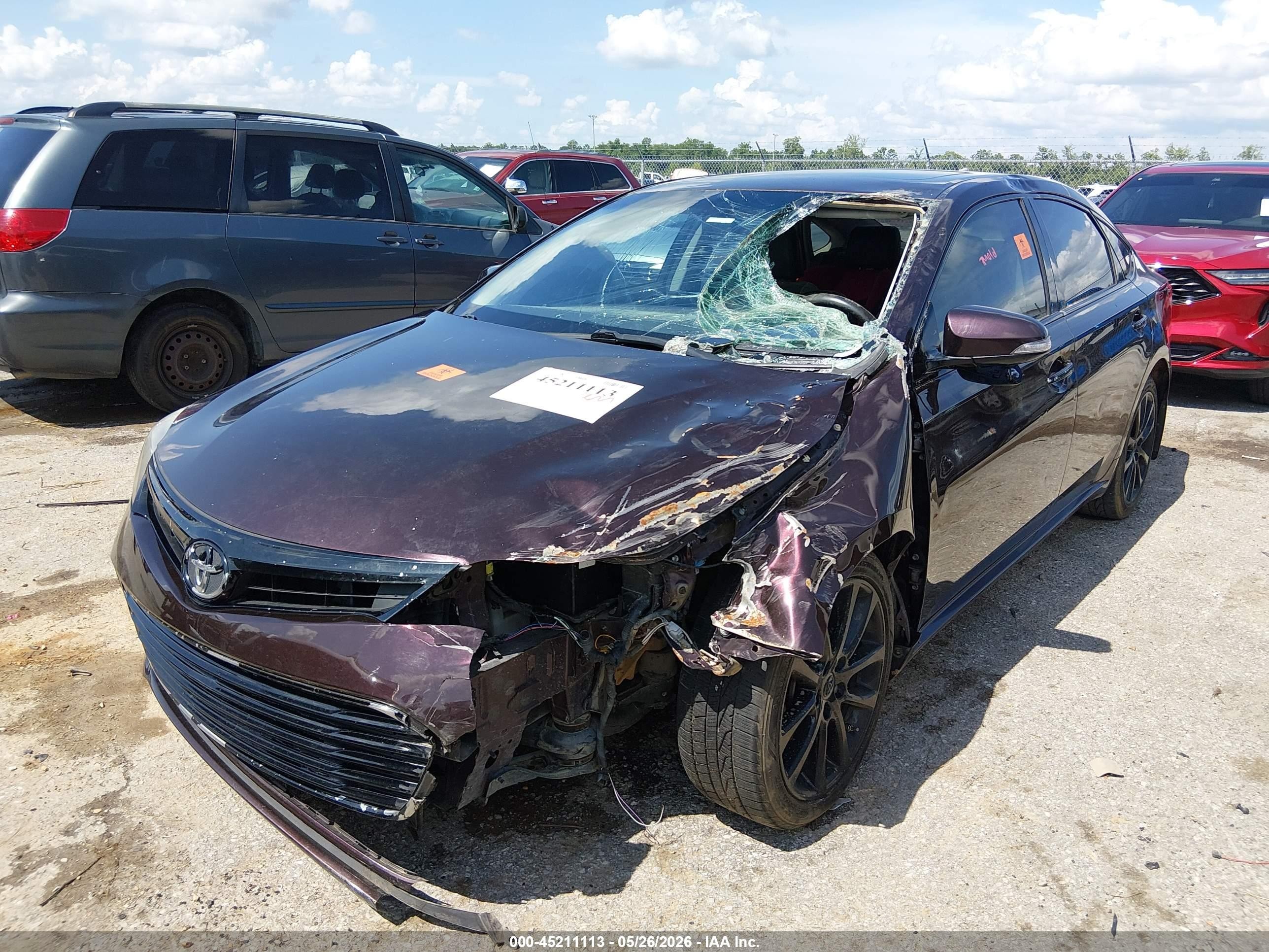 2013 Toyota Avalon Xle Touring Maroon vin: 4T1BK1EB9DU052787