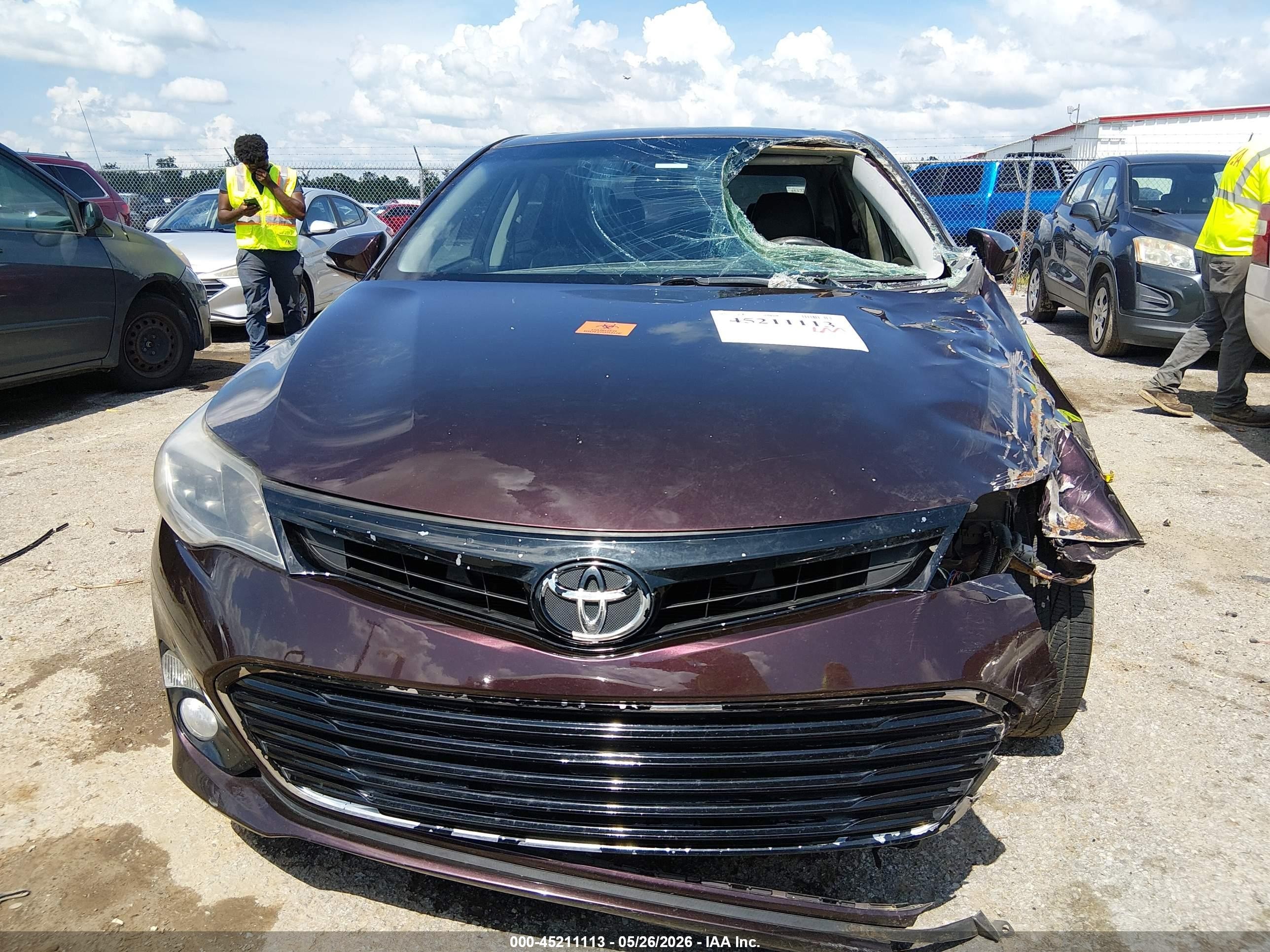 2013 Toyota Avalon Xle Touring Maroon vin: 4T1BK1EB9DU052787