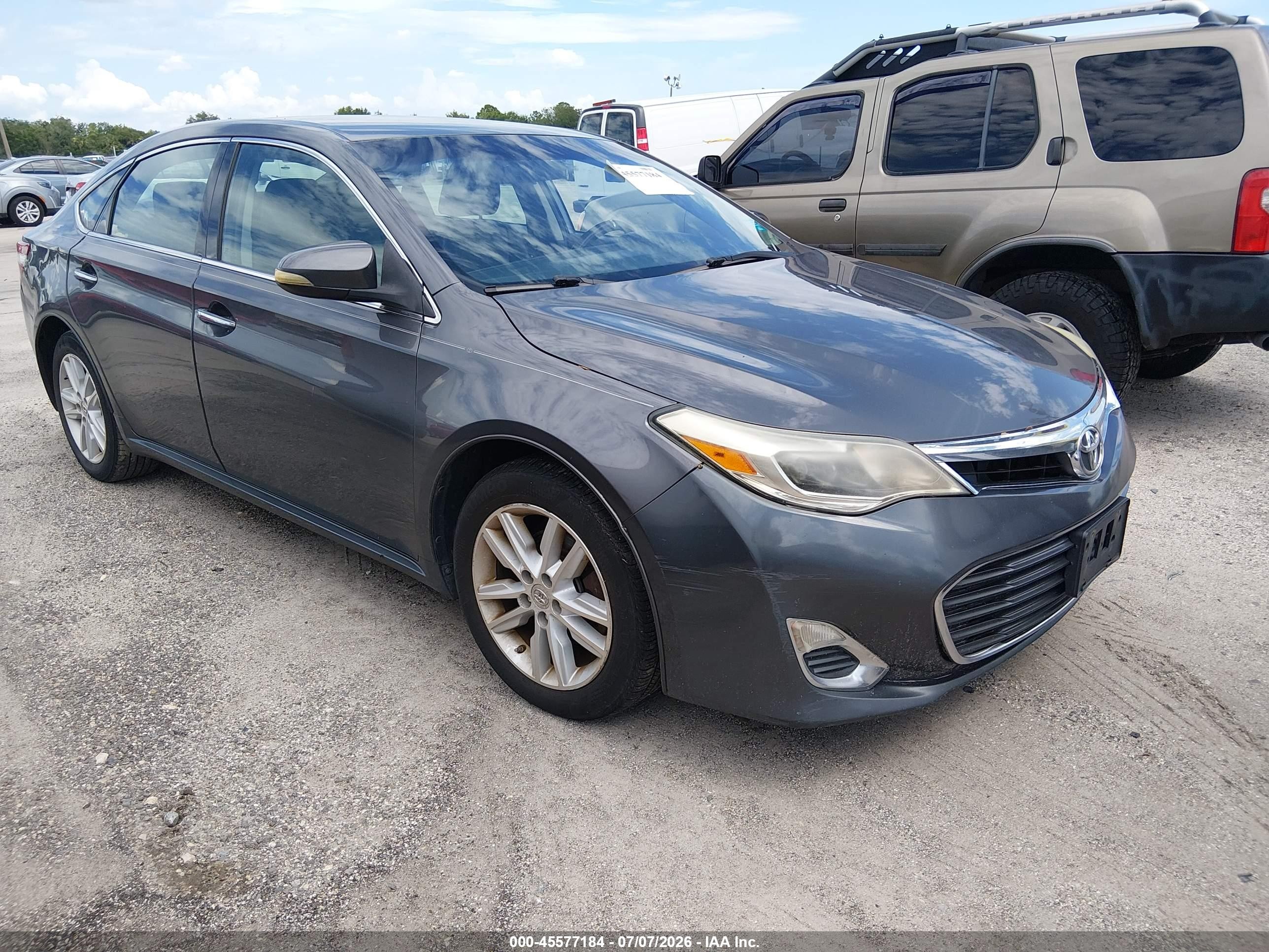 2013 Toyota Avalon Xle Gray vin: 4T1BK1EB9DU055849