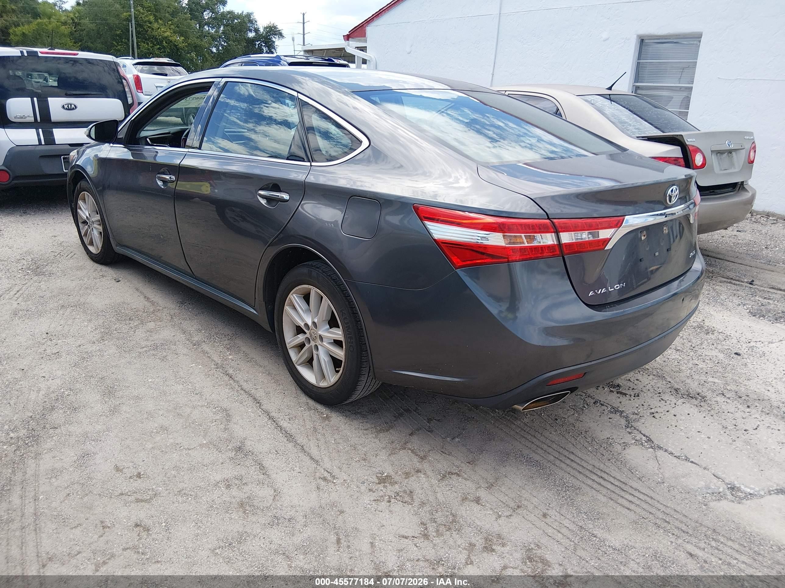 2013 Toyota Avalon Xle Gray vin: 4T1BK1EB9DU055849