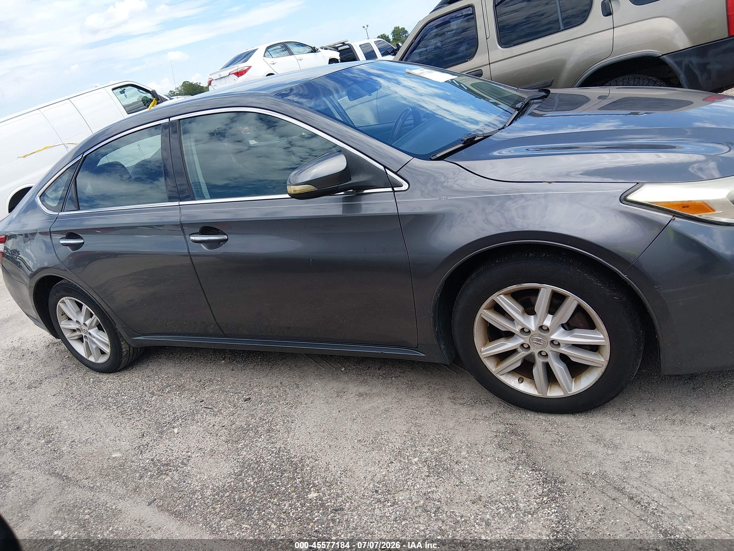 2013 Toyota Avalon Xle Gray vin: 4T1BK1EB9DU055849