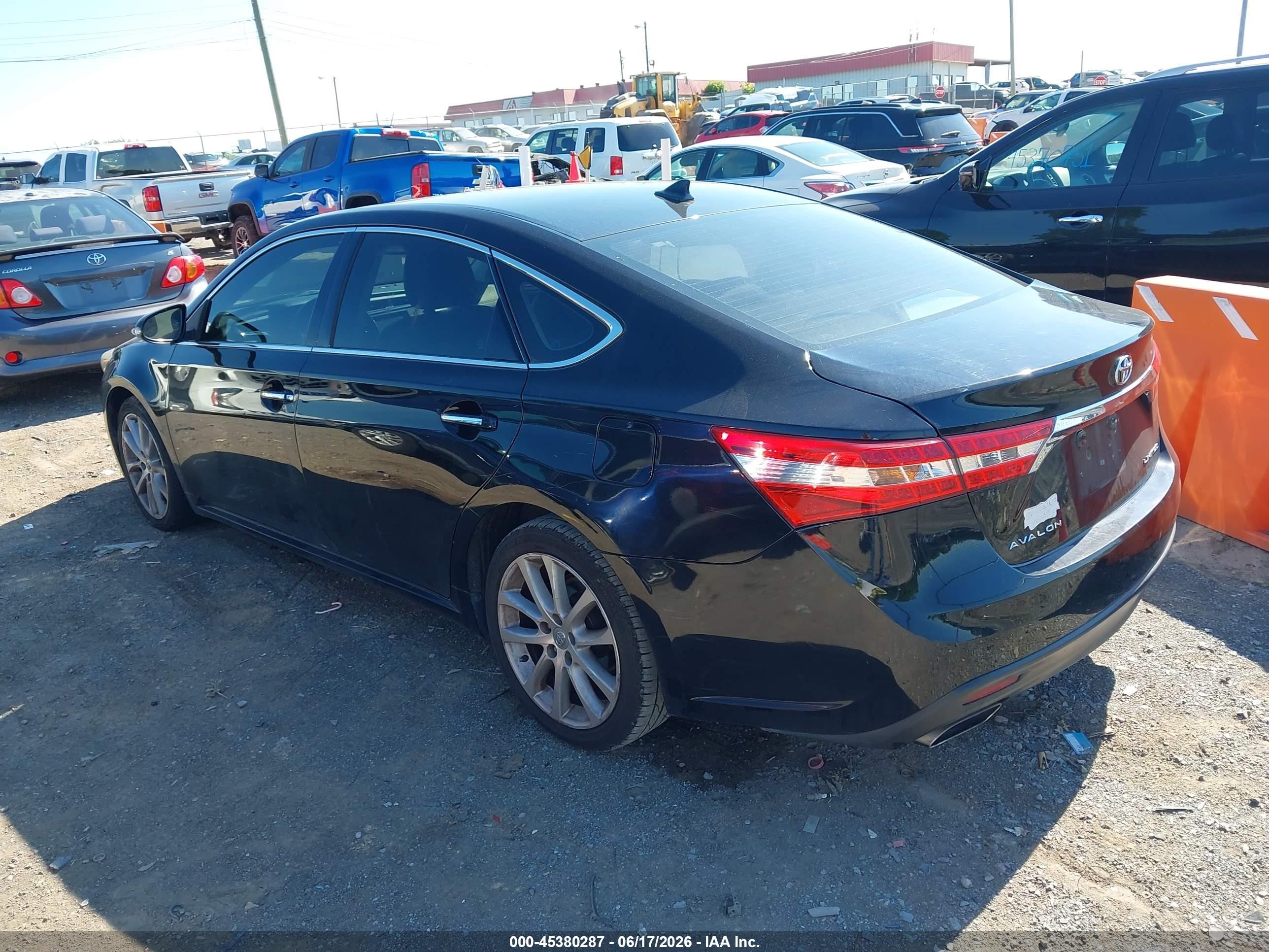 2013 Toyota Avalon Limited Black vin: 4T1BK1EB9DU056189