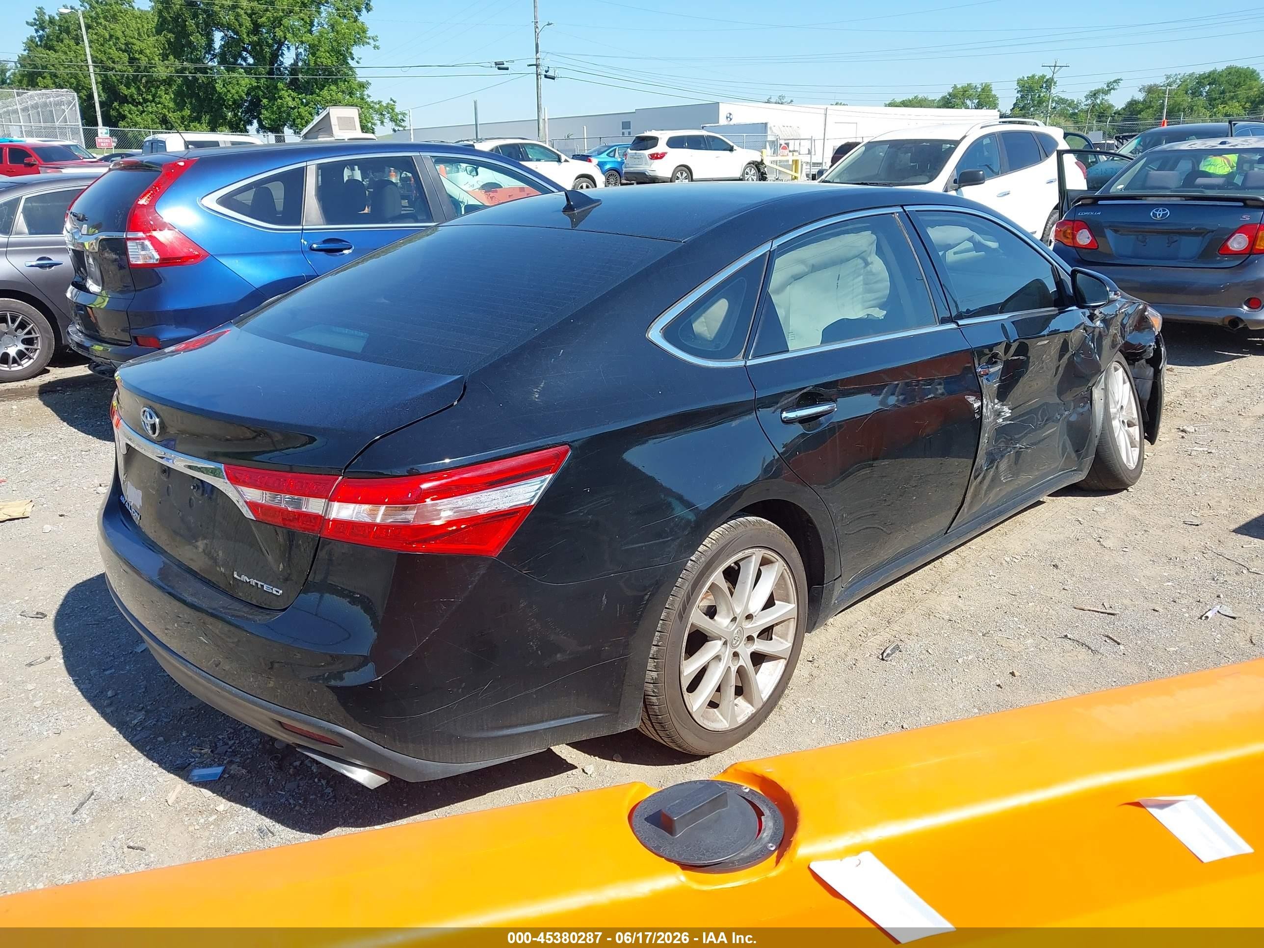 2013 Toyota Avalon Limited Black vin: 4T1BK1EB9DU056189