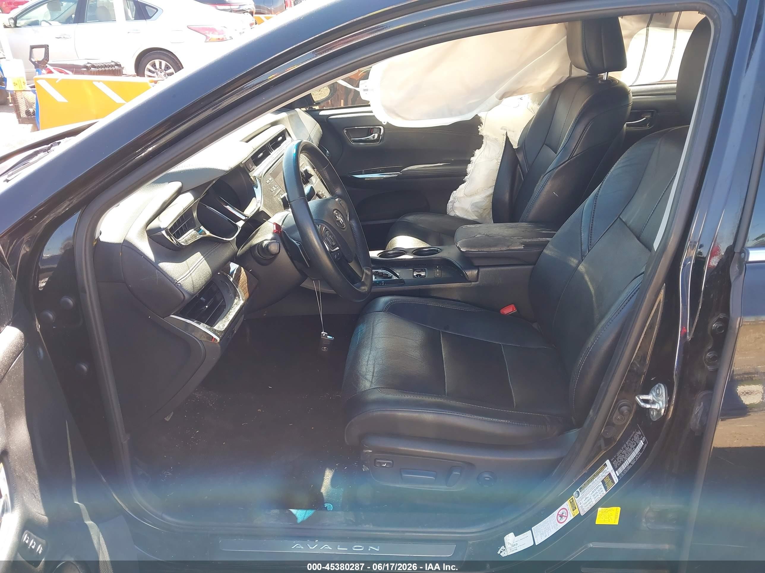 2013 Toyota Avalon Limited Black vin: 4T1BK1EB9DU056189