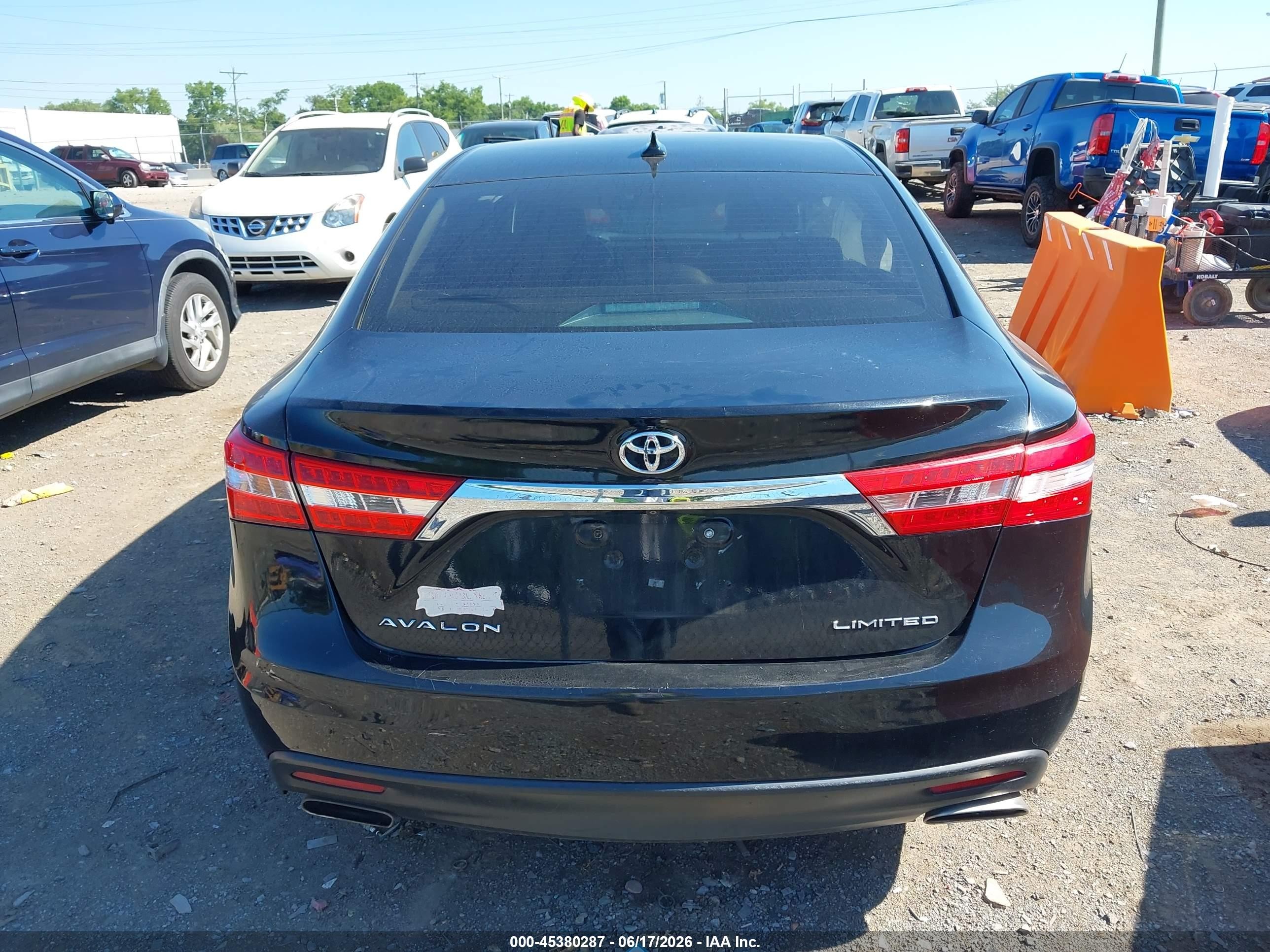 2013 Toyota Avalon Limited Black vin: 4T1BK1EB9DU056189