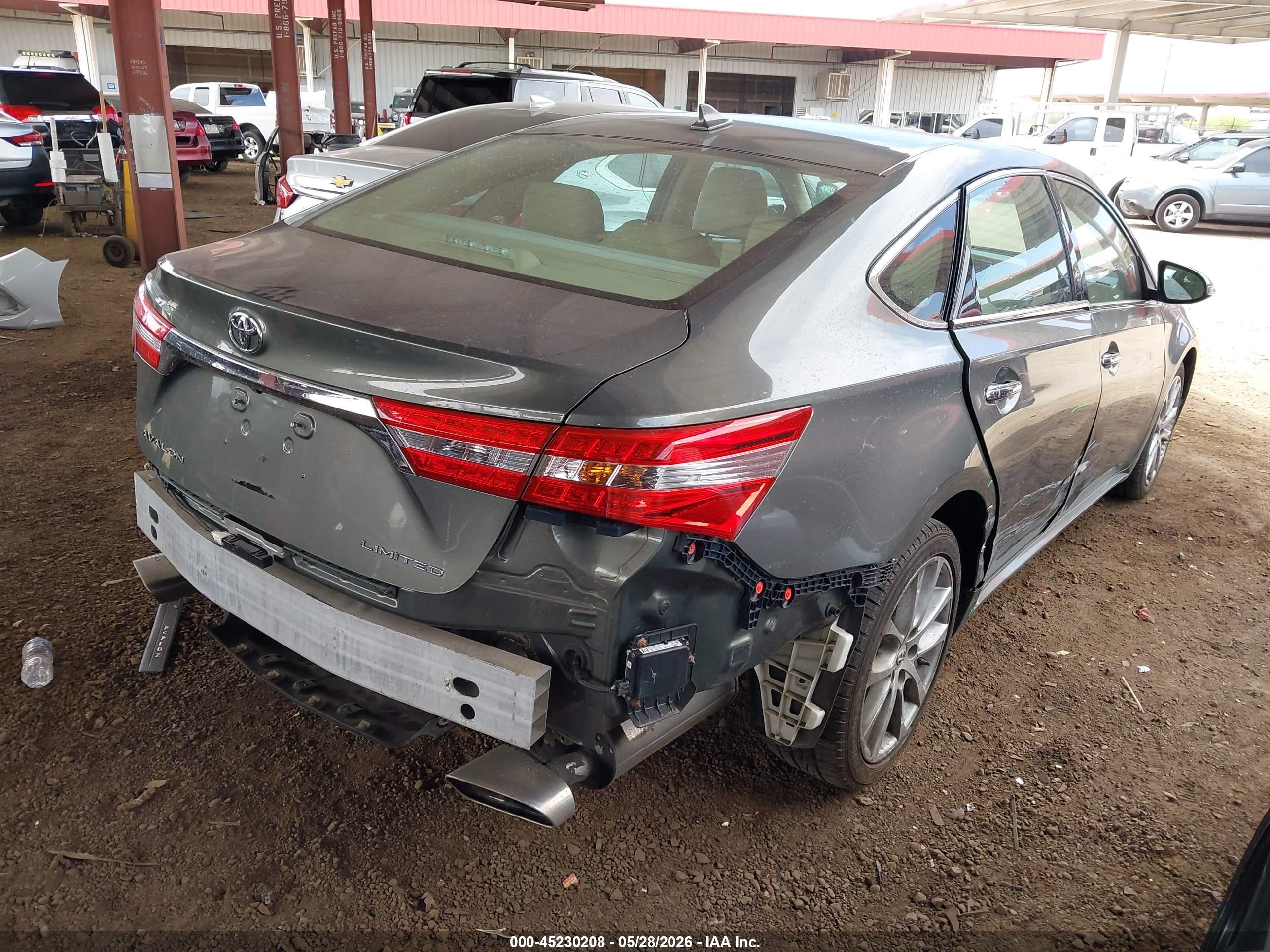 2013 Toyota Avalon Limited Green vin: 4T1BK1EB9DU056953