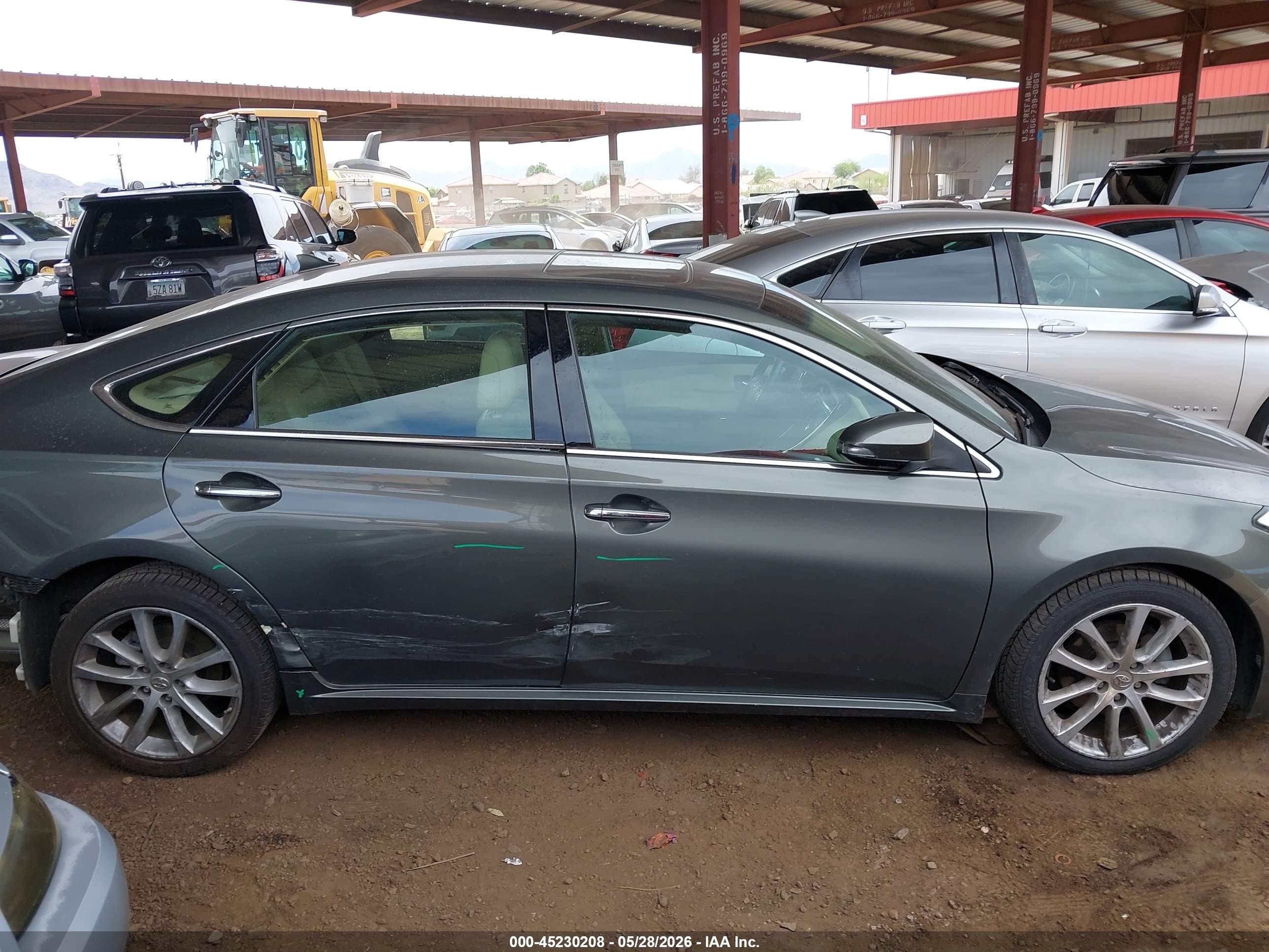2013 Toyota Avalon Limited Green vin: 4T1BK1EB9DU056953