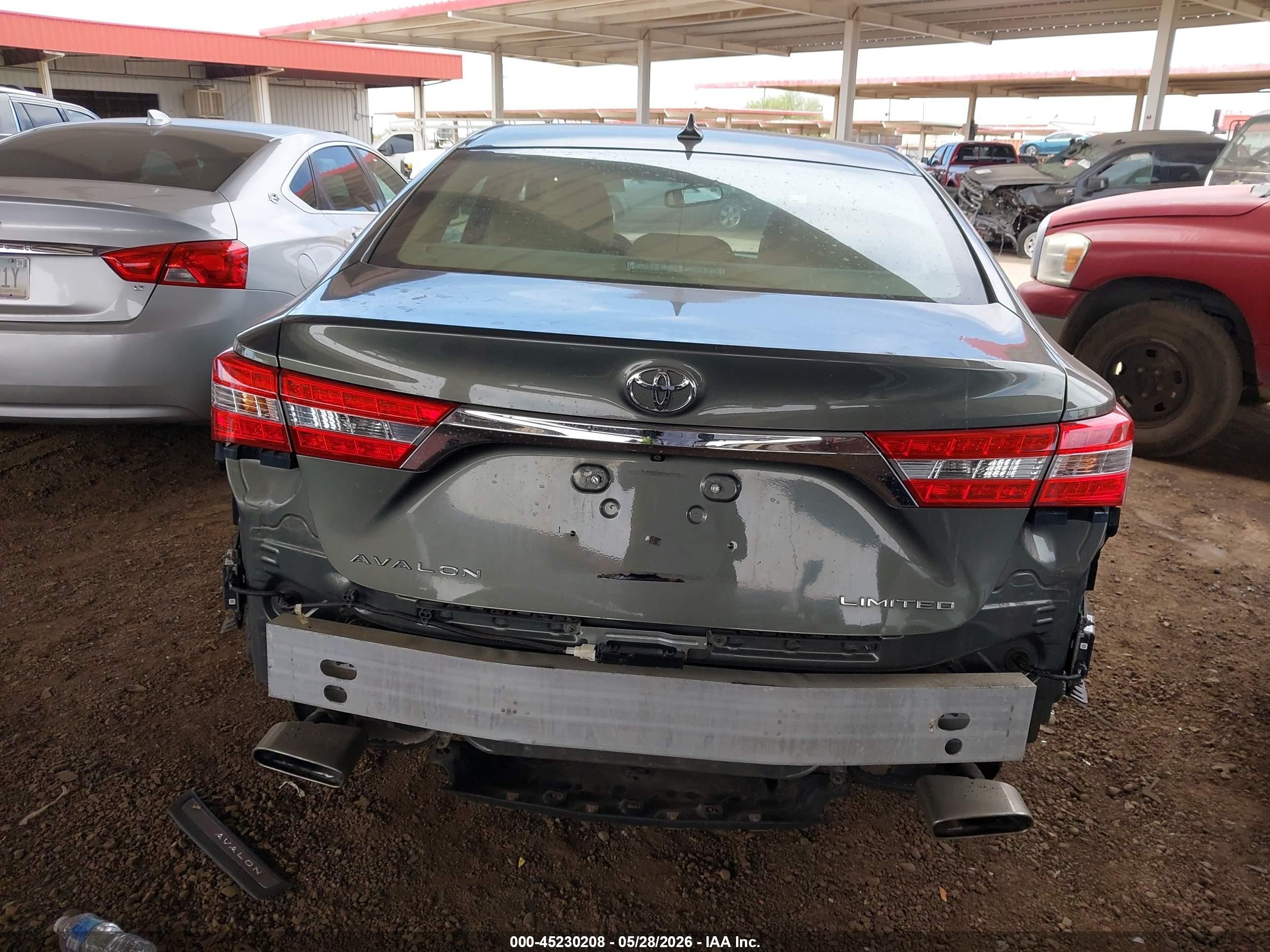 2013 Toyota Avalon Limited Green vin: 4T1BK1EB9DU056953