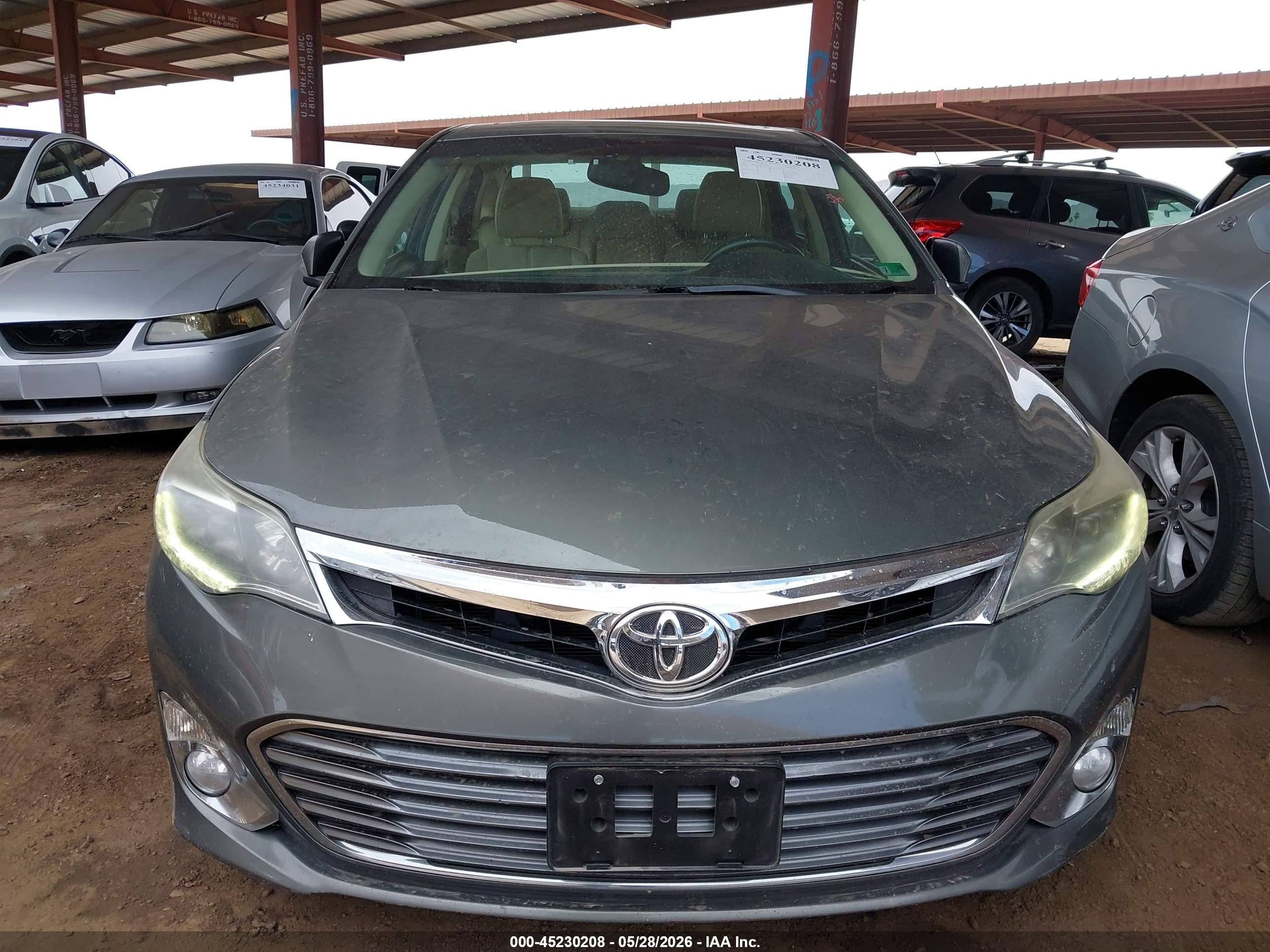 2013 Toyota Avalon Limited Green vin: 4T1BK1EB9DU056953