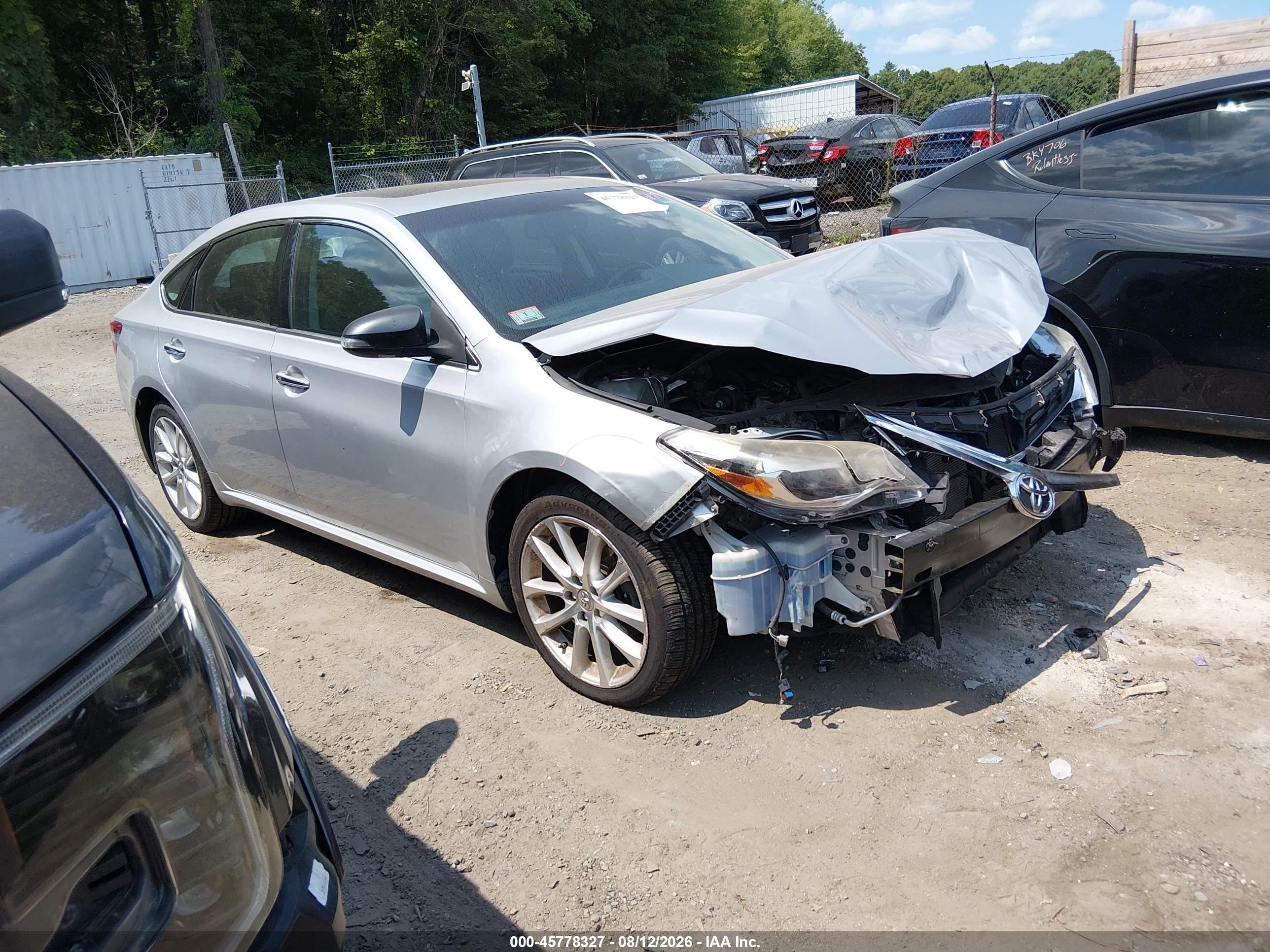 2013 Toyota Avalon Xle Touring Silver vin: 4T1BK1EB9DU059545