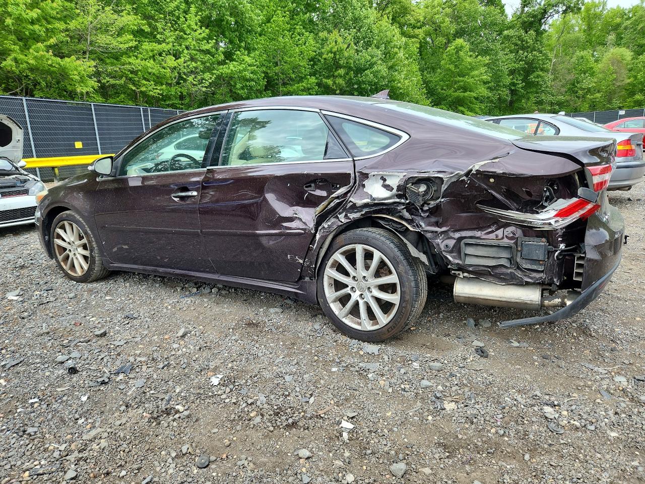 2013 Toyota Avalon Limited Burgundy vin: 4T1BK1EB9DU062025