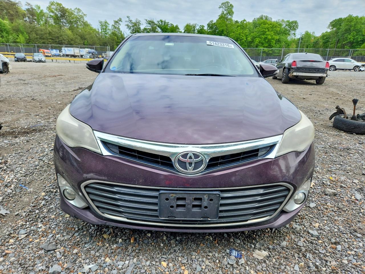 2013 Toyota Avalon Limited Burgundy vin: 4T1BK1EB9DU062025