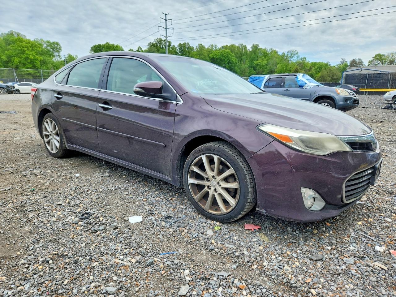 2013 Toyota Avalon Limited Burgundy vin: 4T1BK1EB9DU062025