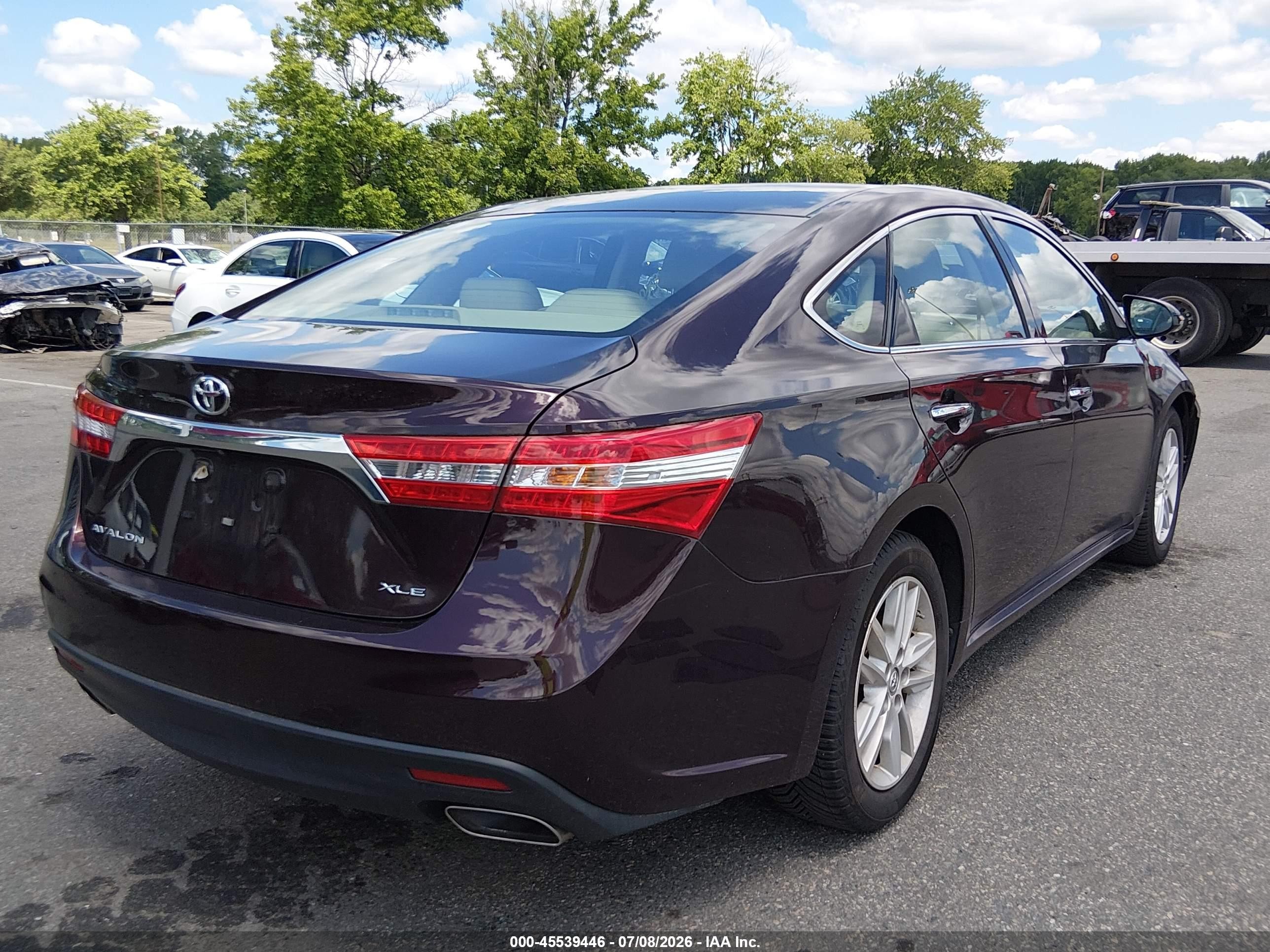 2013 Toyota Avalon Xle Premium Maroon vin: 4T1BK1EB9DU073221