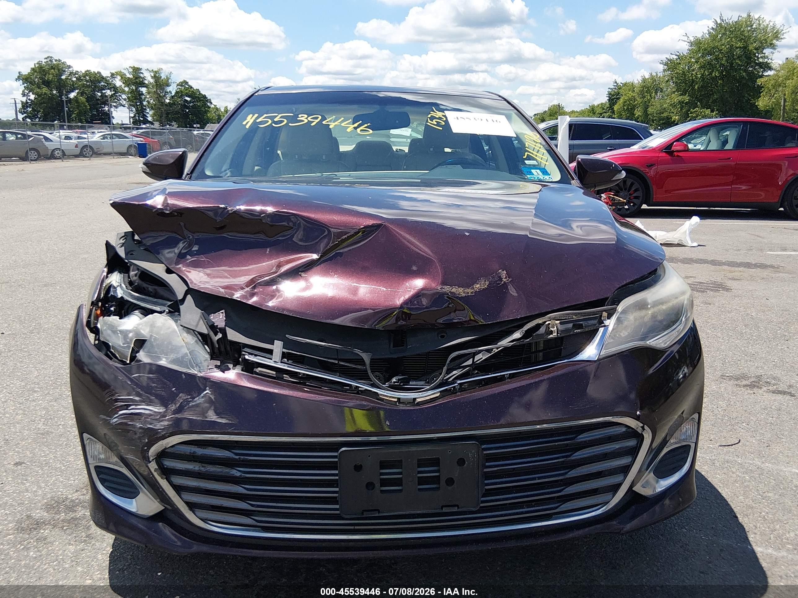 2013 Toyota Avalon Xle Premium Maroon vin: 4T1BK1EB9DU073221