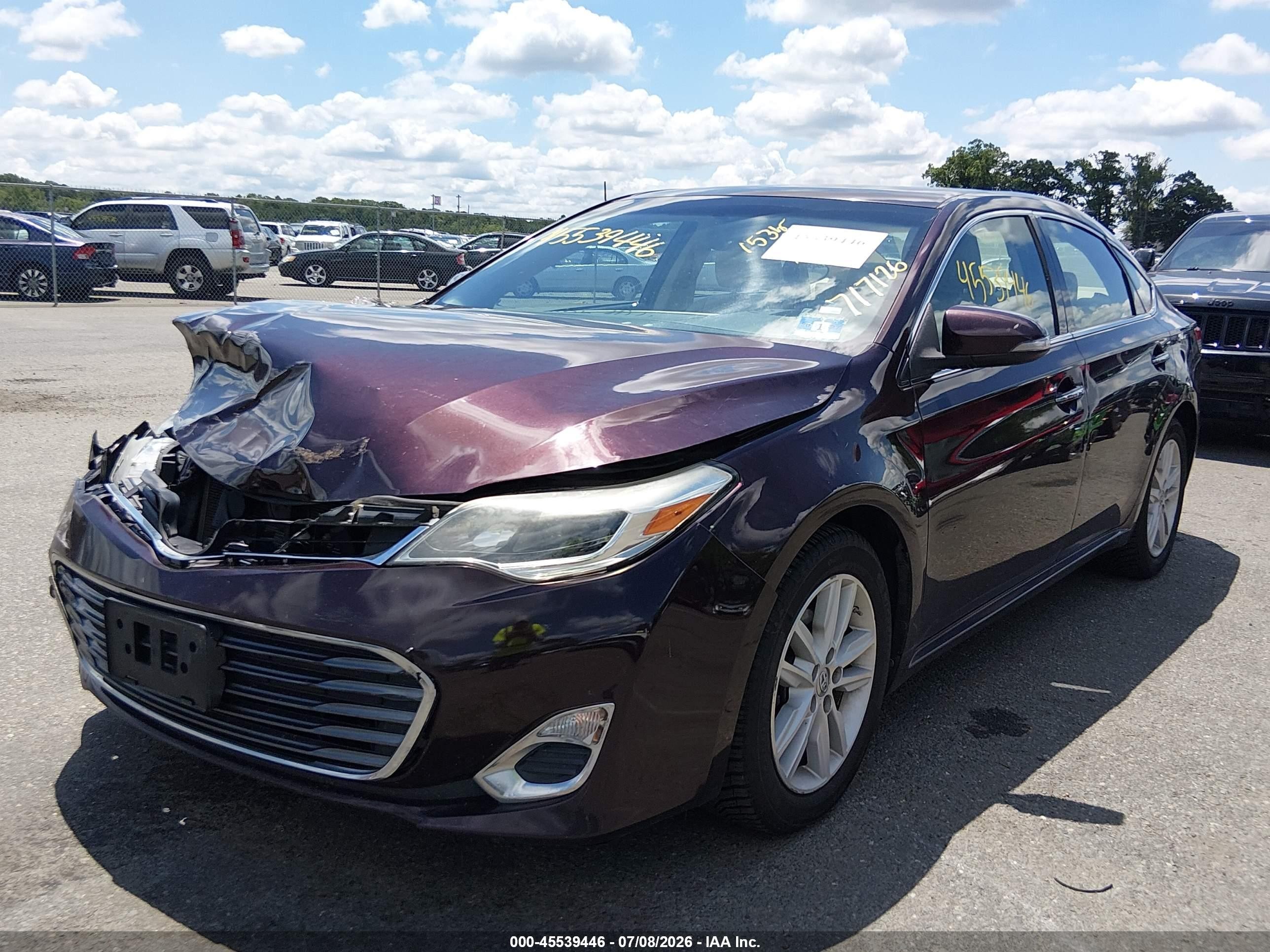2013 Toyota Avalon Xle Premium Maroon vin: 4T1BK1EB9DU073221