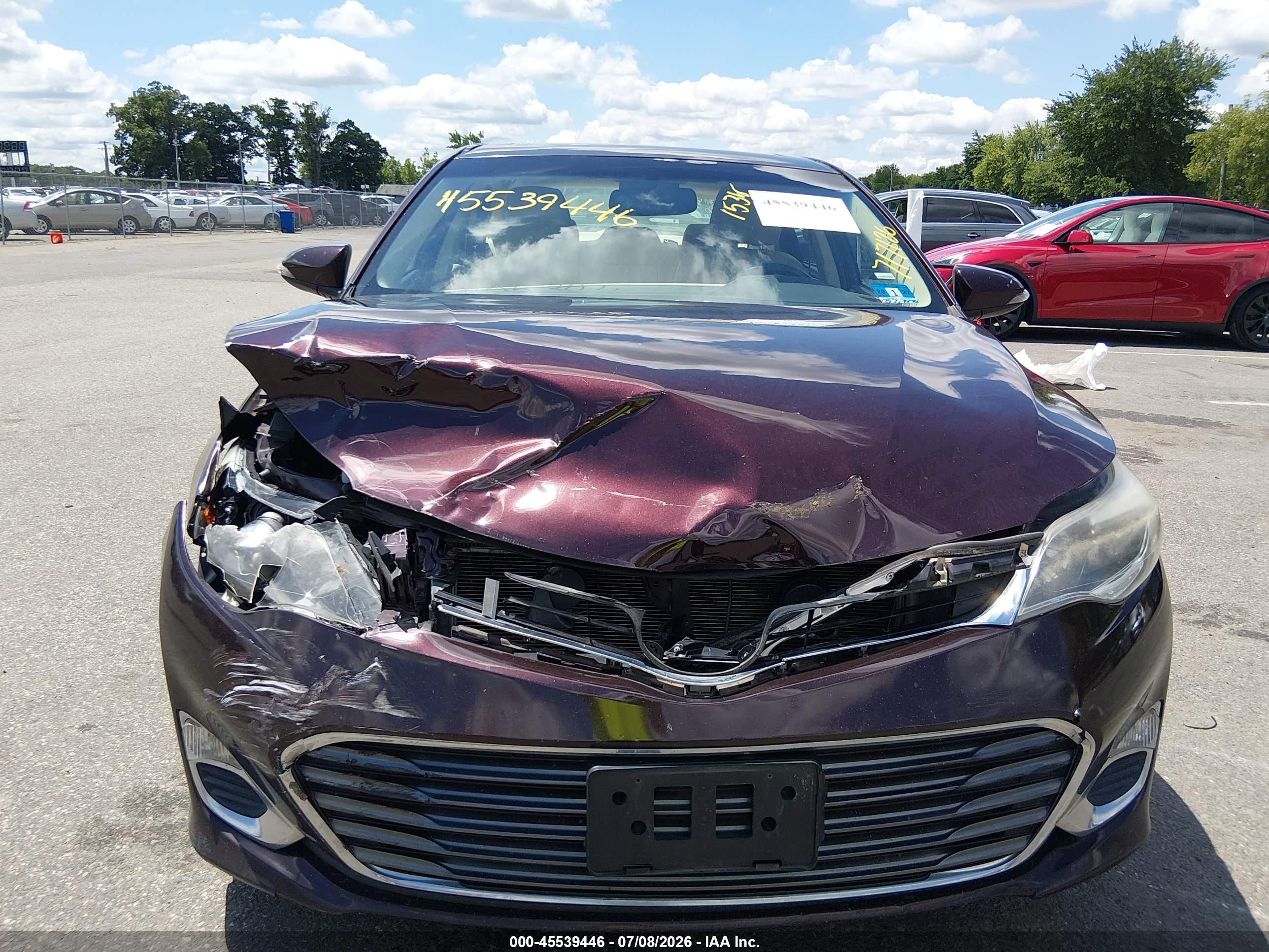 2013 Toyota Avalon Xle Premium Maroon vin: 4T1BK1EB9DU073221
