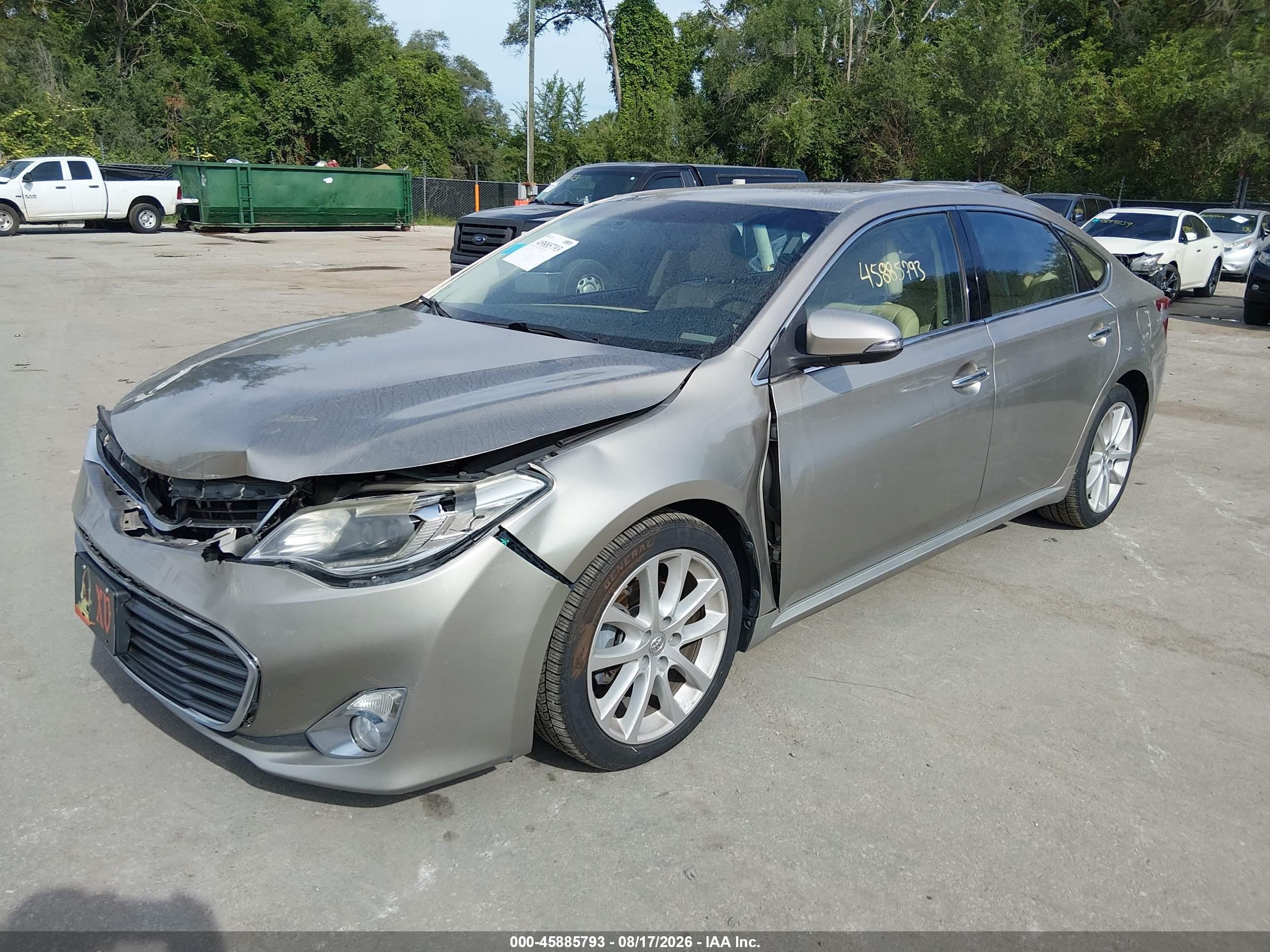 2013 Toyota Avalon Limited Beige vin: 4T1BK1EB9DU074188