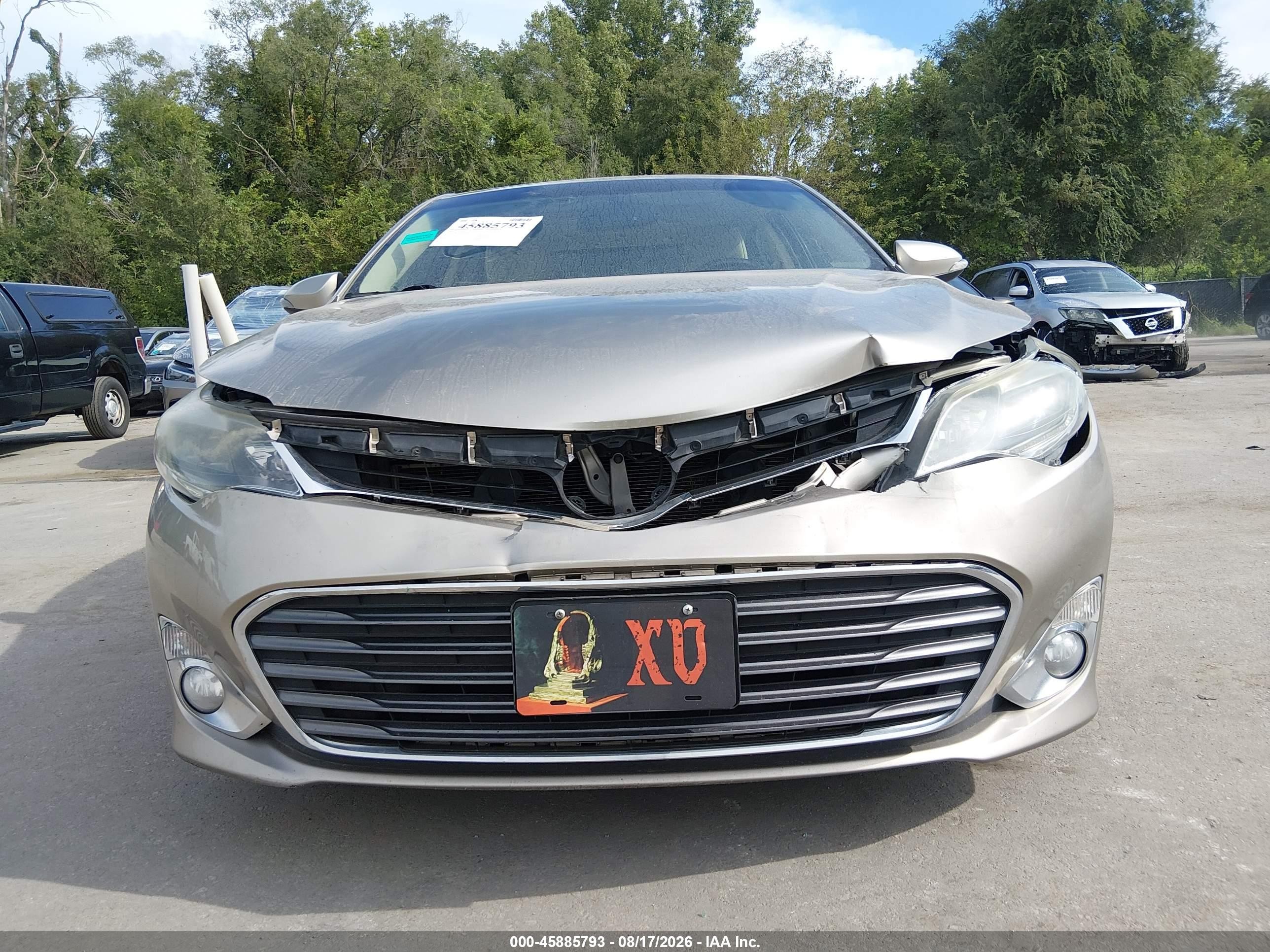2013 Toyota Avalon Limited Beige vin: 4T1BK1EB9DU074188
