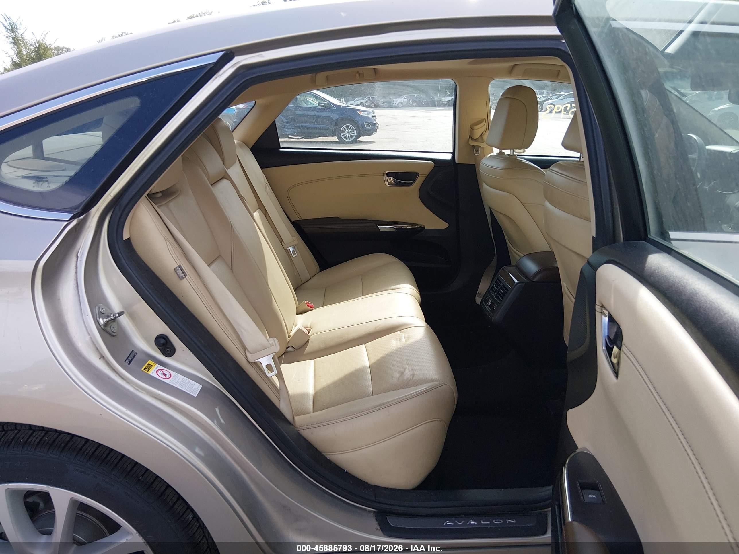 2013 Toyota Avalon Limited Beige vin: 4T1BK1EB9DU074188