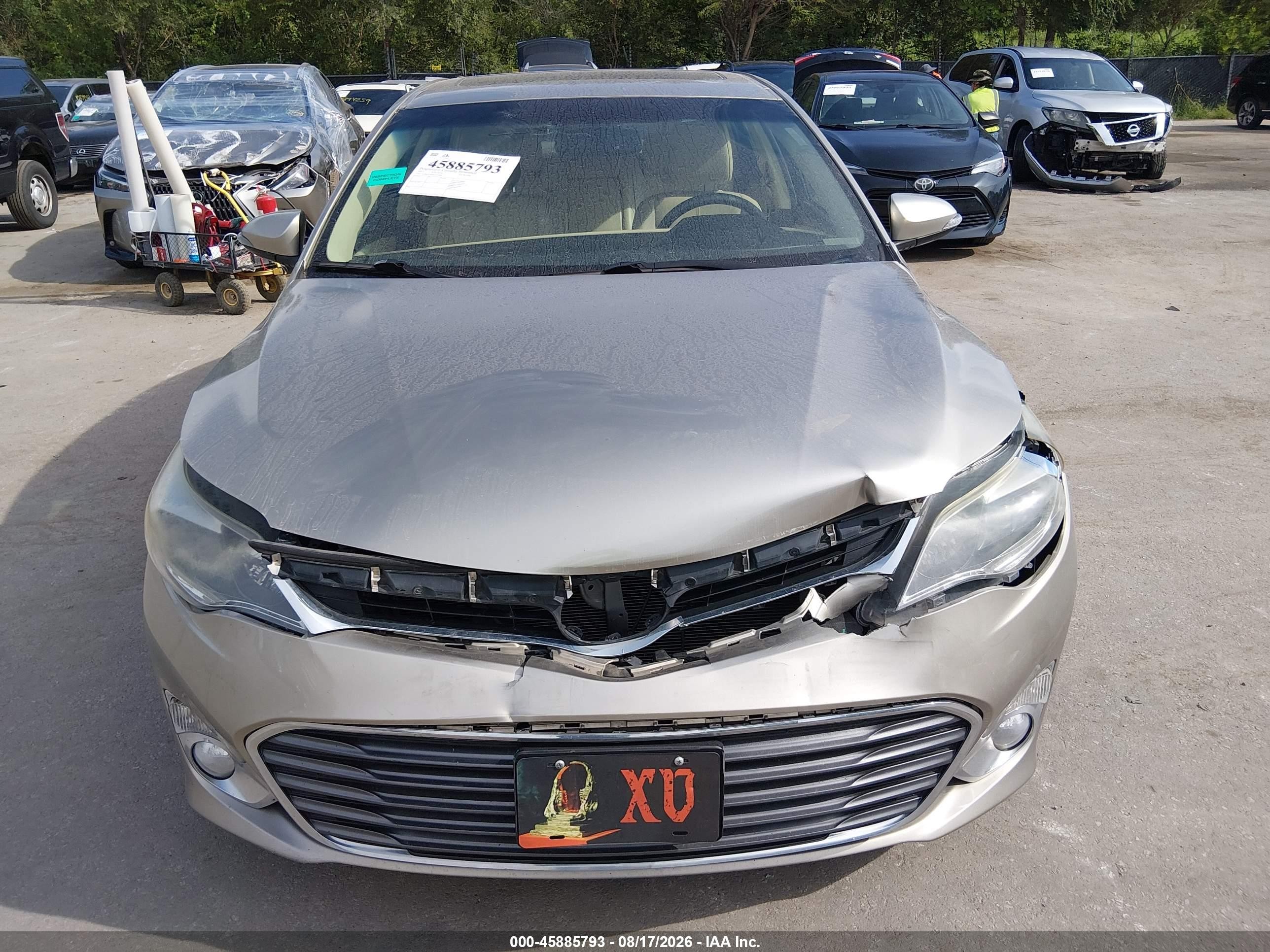 2013 Toyota Avalon Limited Beige vin: 4T1BK1EB9DU074188