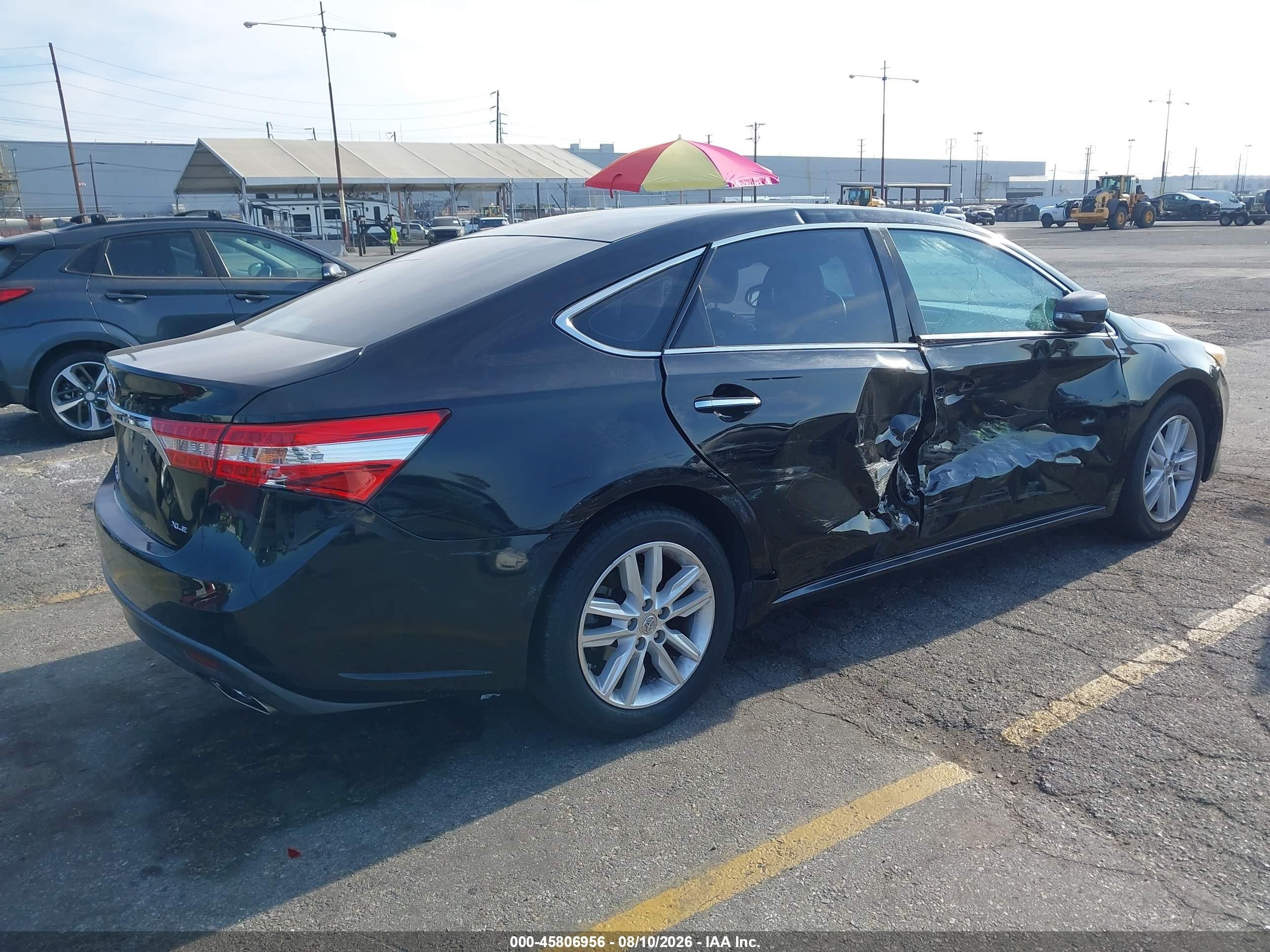2014 Toyota Avalon Xle Black vin: 4T1BK1EB9EU080526