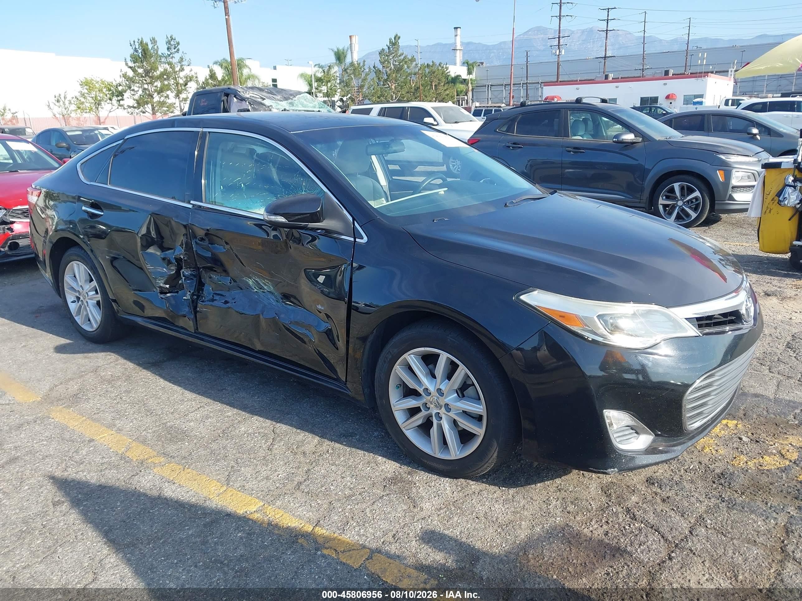 2014 Toyota Avalon Xle Black vin: 4T1BK1EB9EU080526