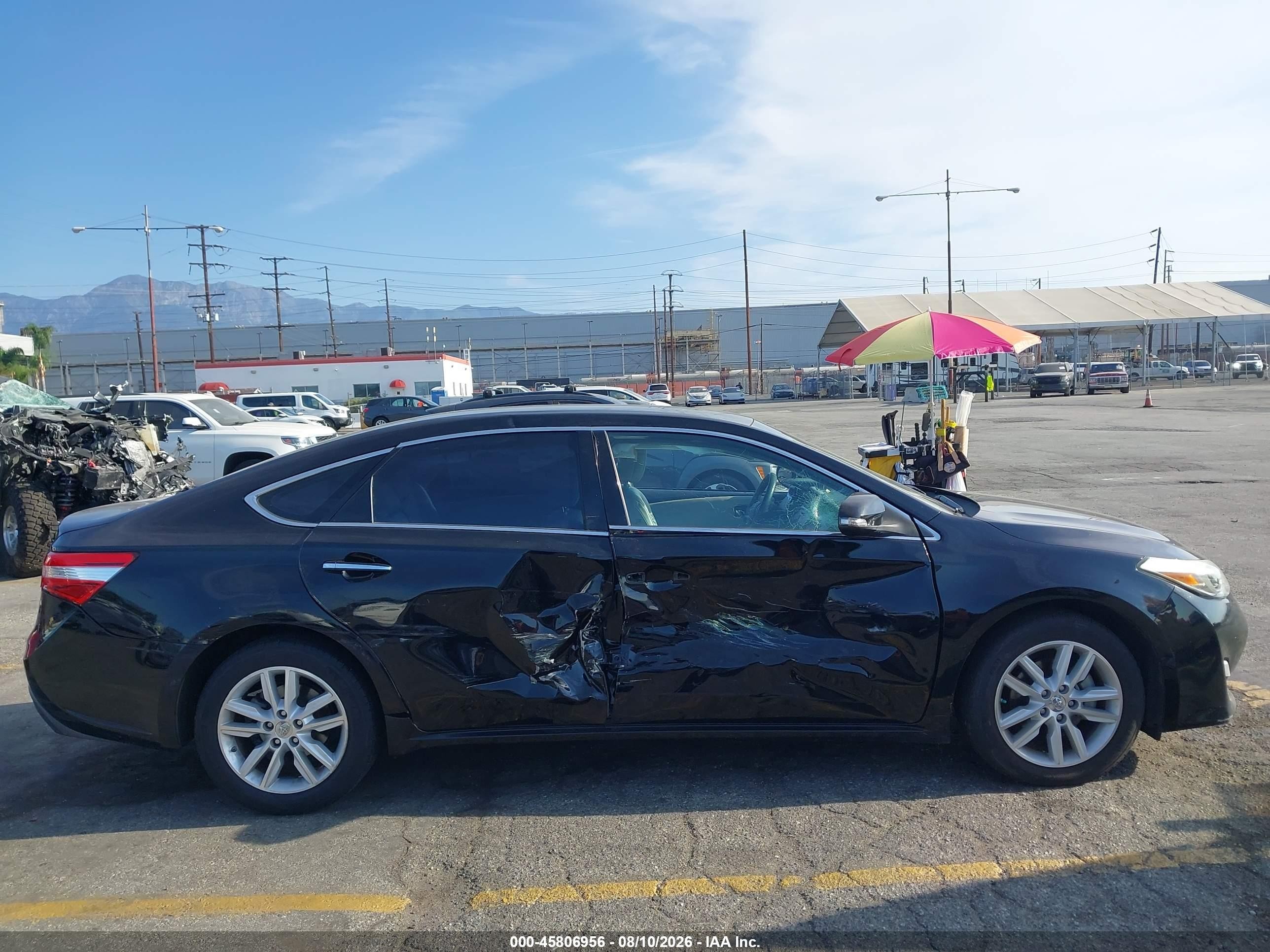 2014 Toyota Avalon Xle Black vin: 4T1BK1EB9EU080526