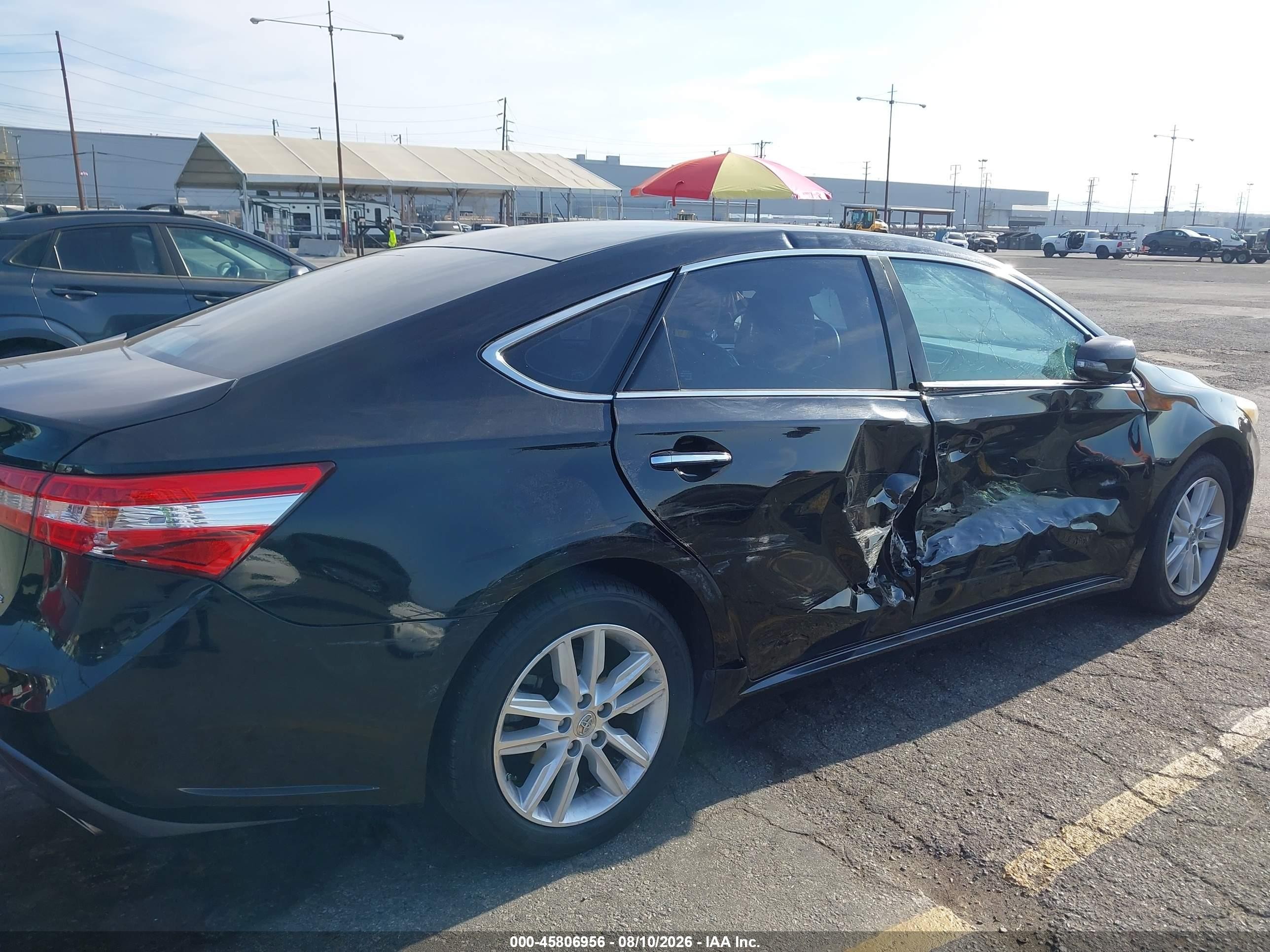 2014 Toyota Avalon Xle Black vin: 4T1BK1EB9EU080526