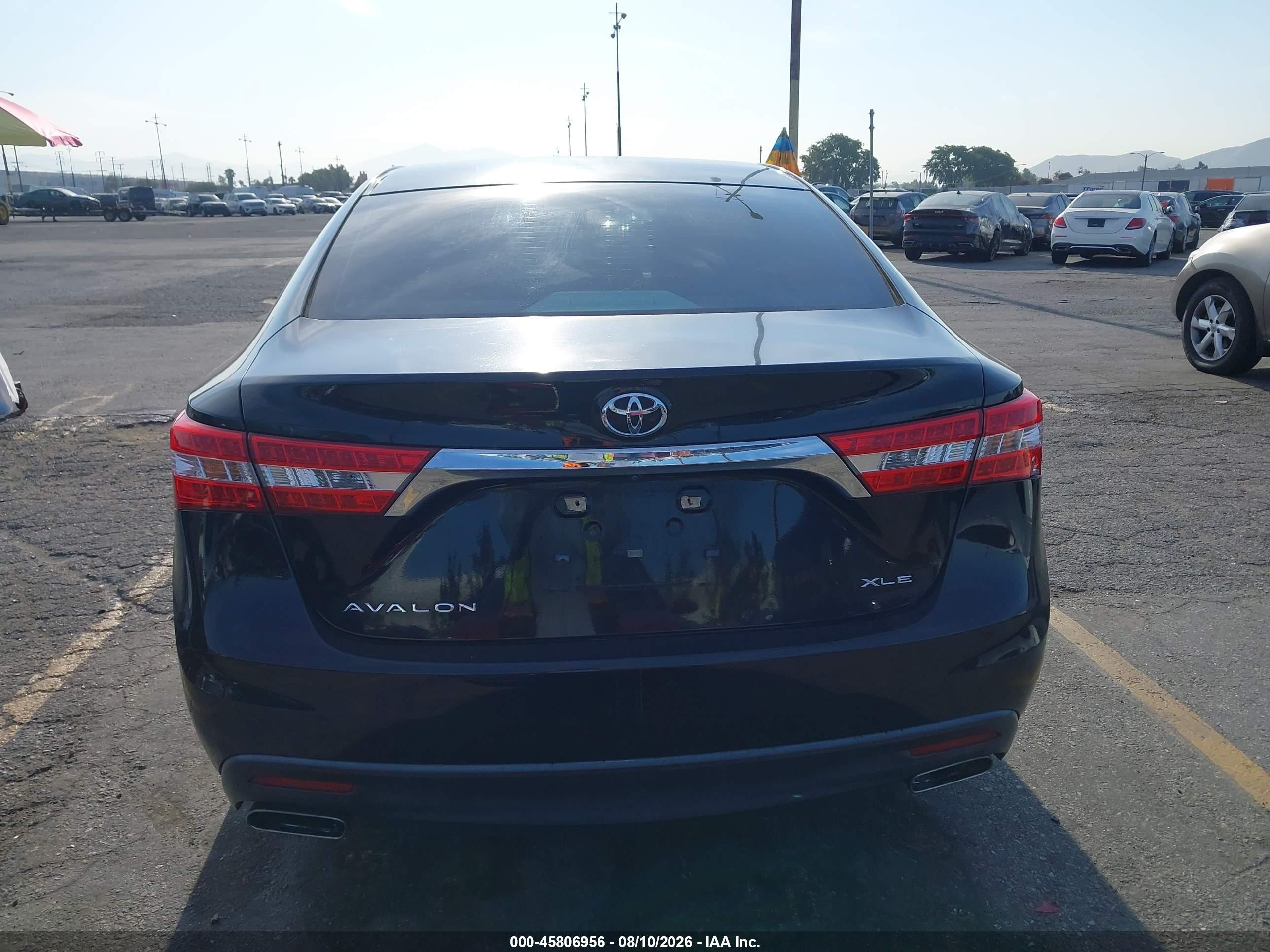 2014 Toyota Avalon Xle Black vin: 4T1BK1EB9EU080526