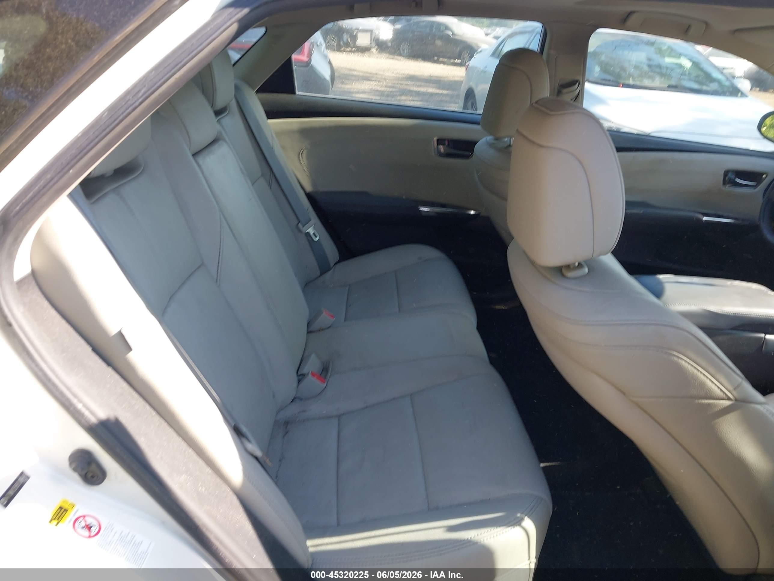 2014 Toyota Avalon Xle Premium White vin: 4T1BK1EB9EU089498