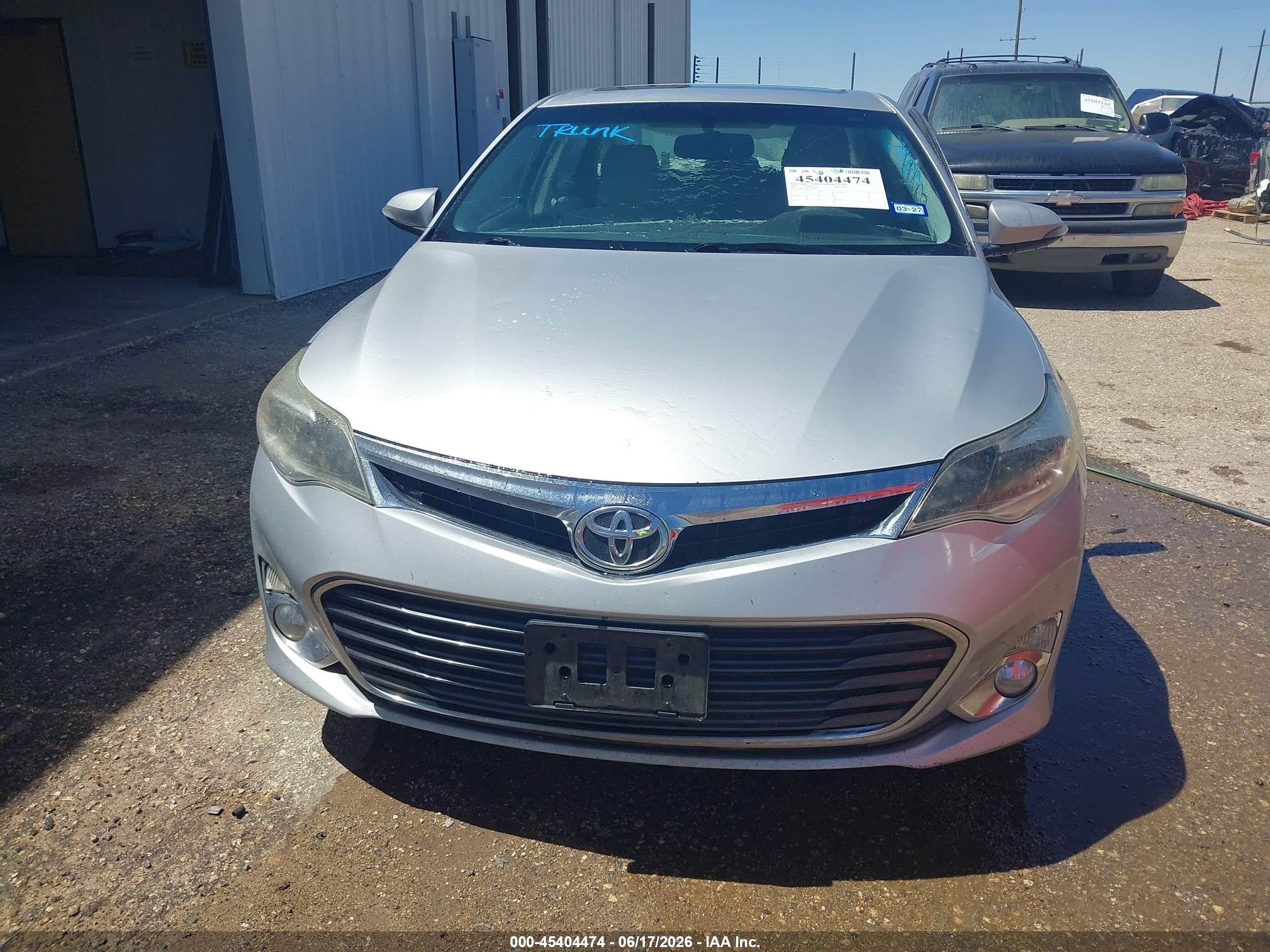 2014 Toyota Avalon Xle Touring Silver vin: 4T1BK1EB9EU105599