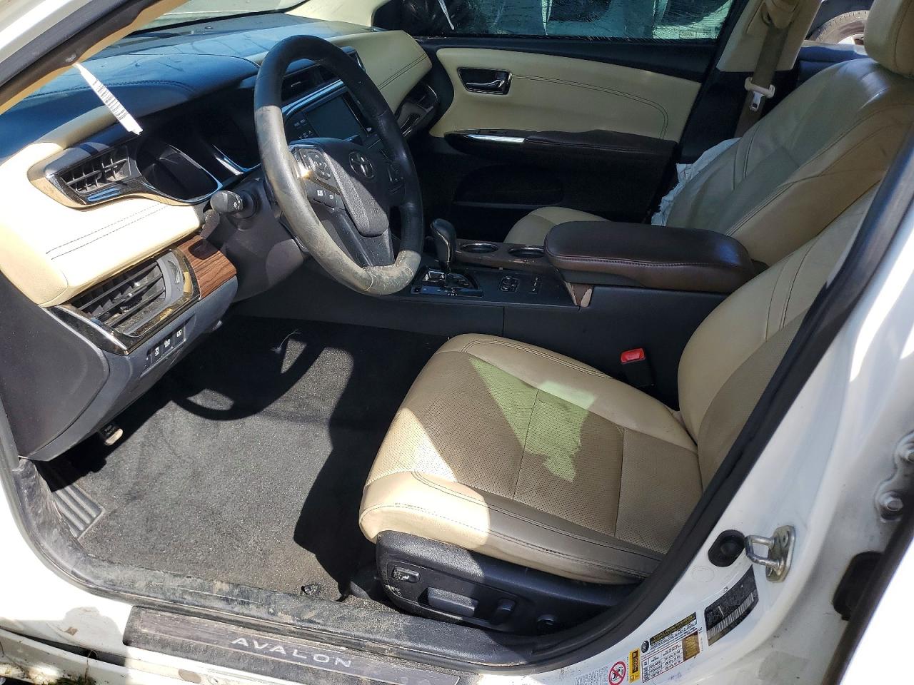 2014 Toyota Avalon Limited Белый vin: 4T1BK1EB9EU127957