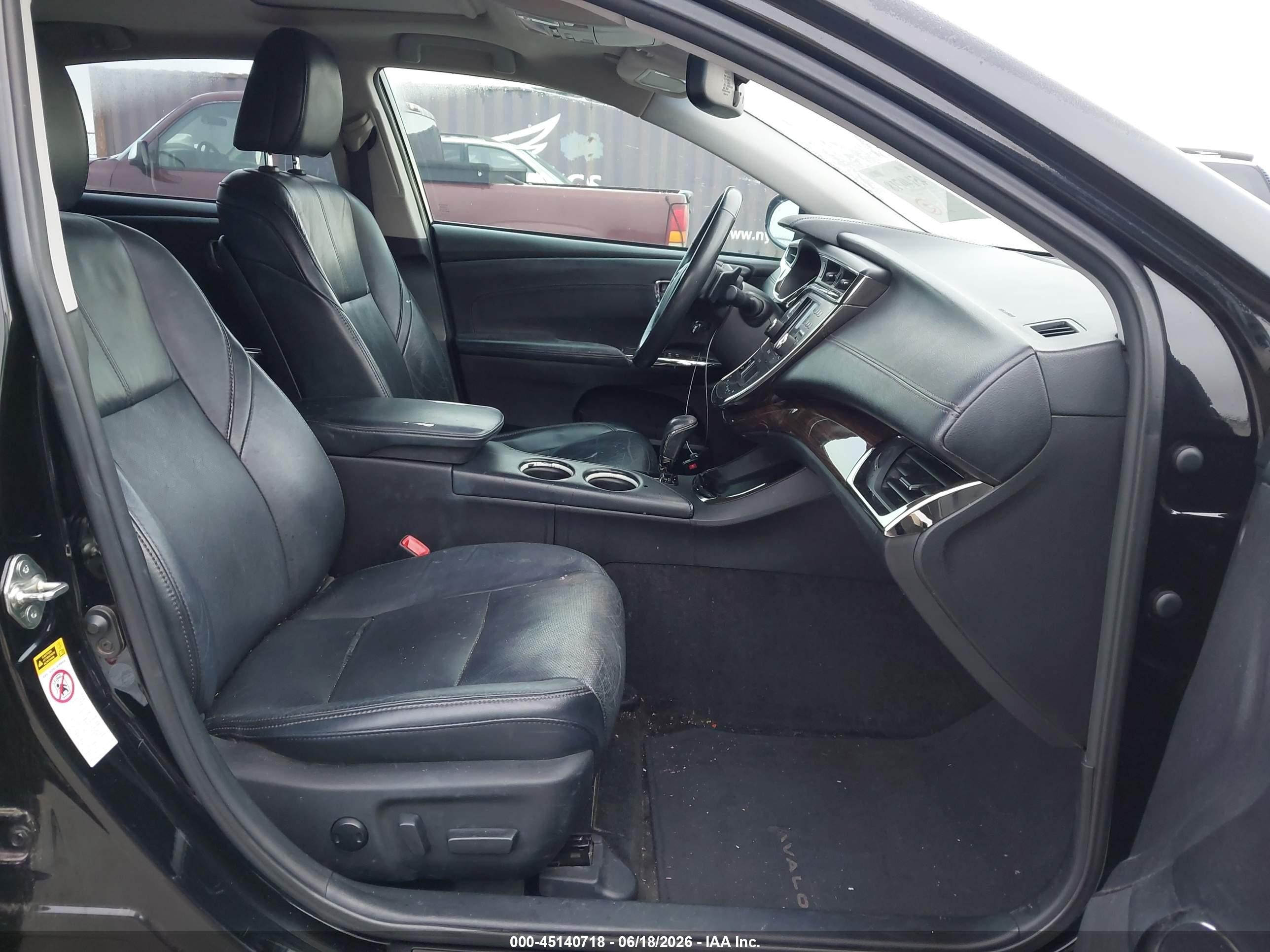 2014 Toyota Avalon Limited Black vin: 4T1BK1EB9EU131507