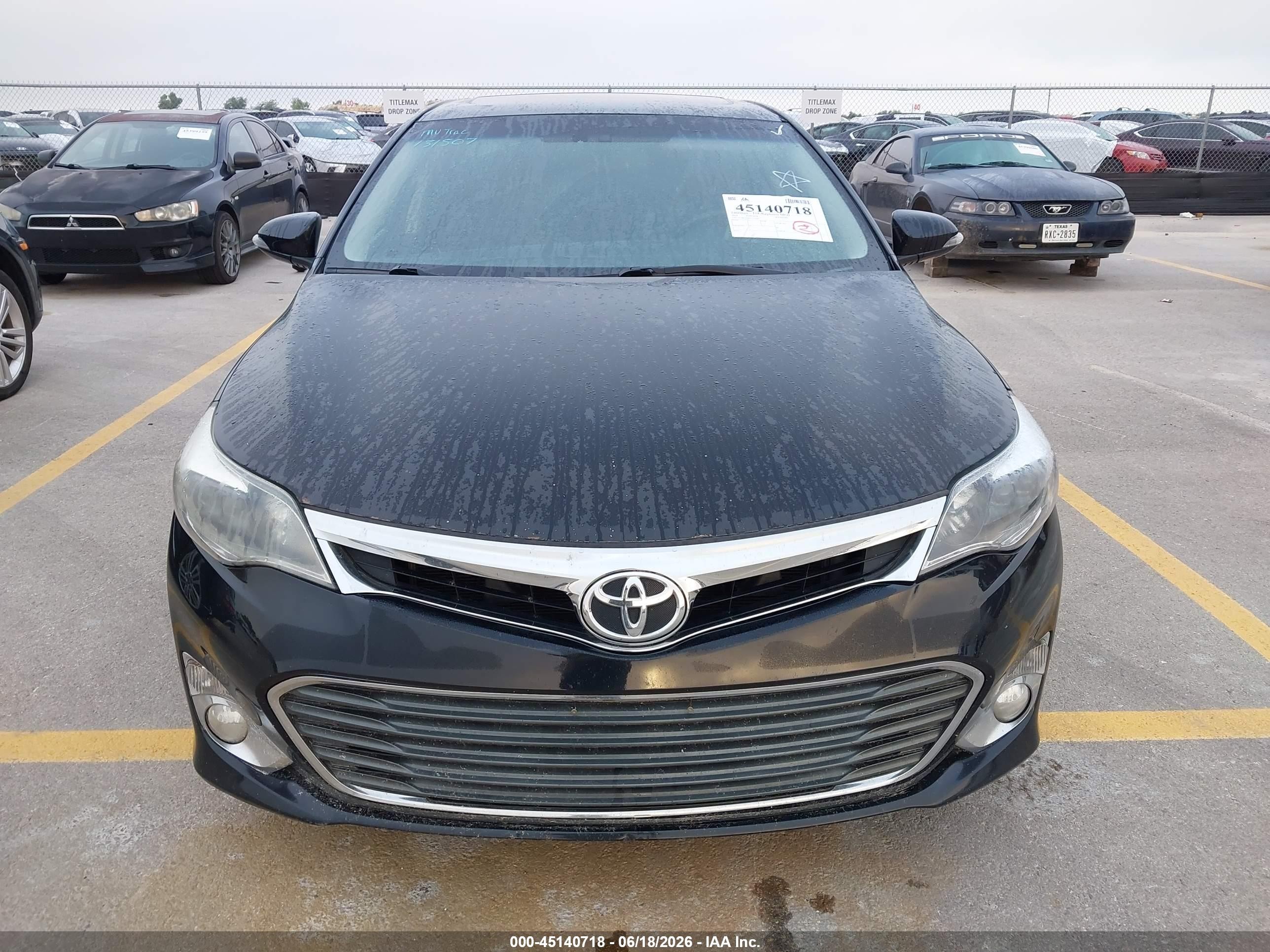 2014 Toyota Avalon Limited Black vin: 4T1BK1EB9EU131507