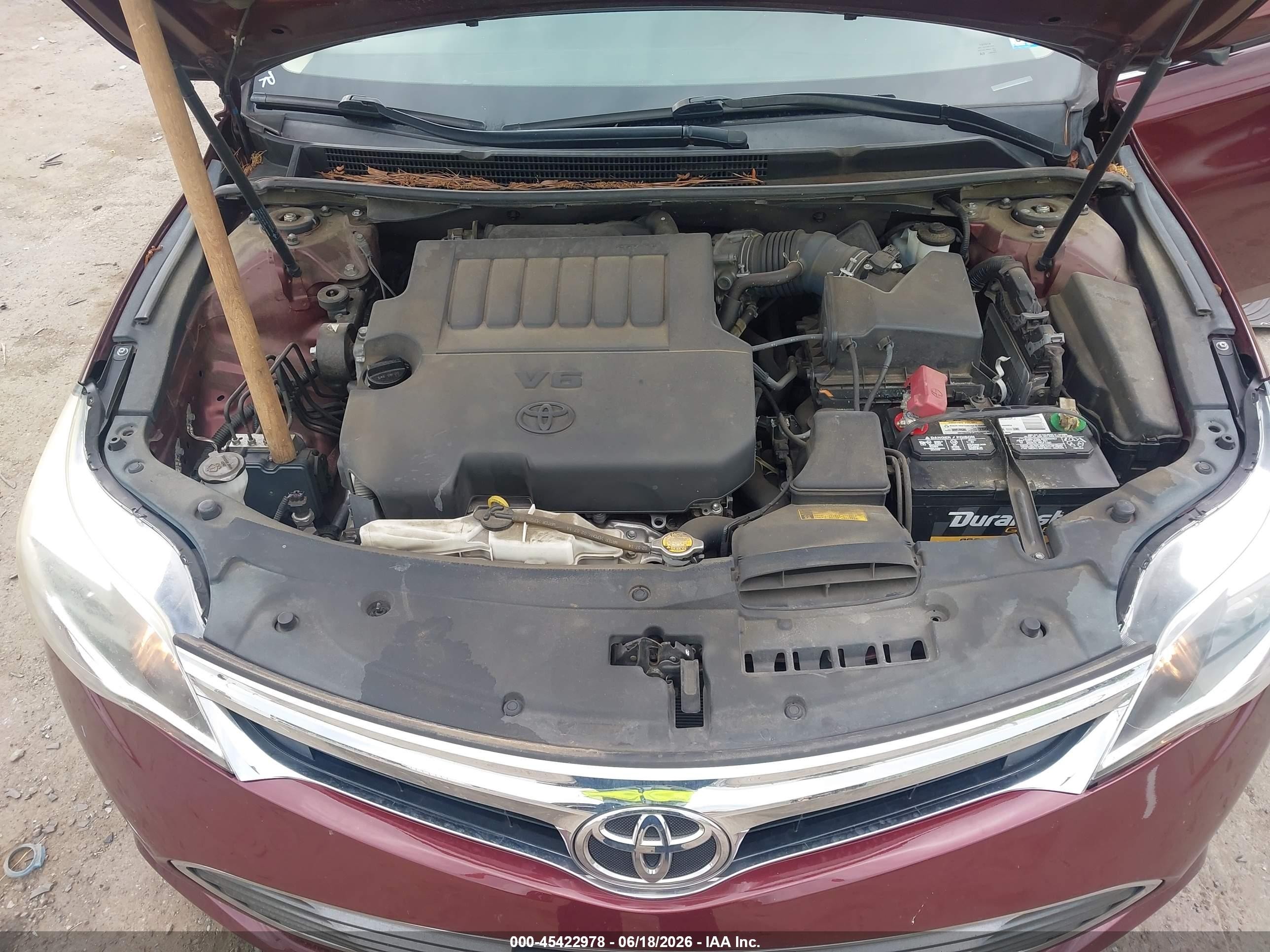 2015 Toyota Avalon Xle Touring Burgundy vin: 4T1BK1EB9FU146641