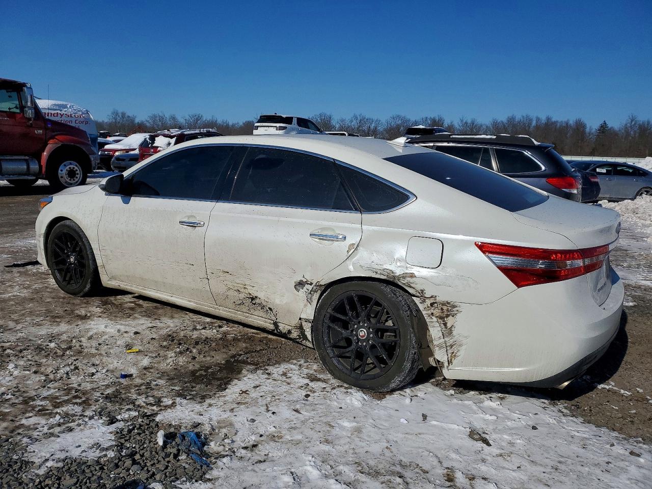 2015 Toyota Avalon Limited White vin: 4T1BK1EB9FU150687