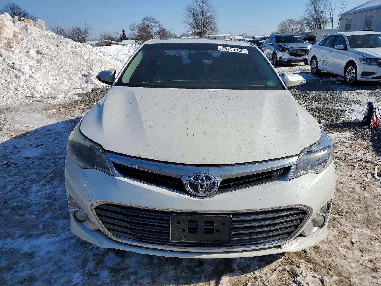 2015 Toyota Avalon Limited White vin: 4T1BK1EB9FU150687