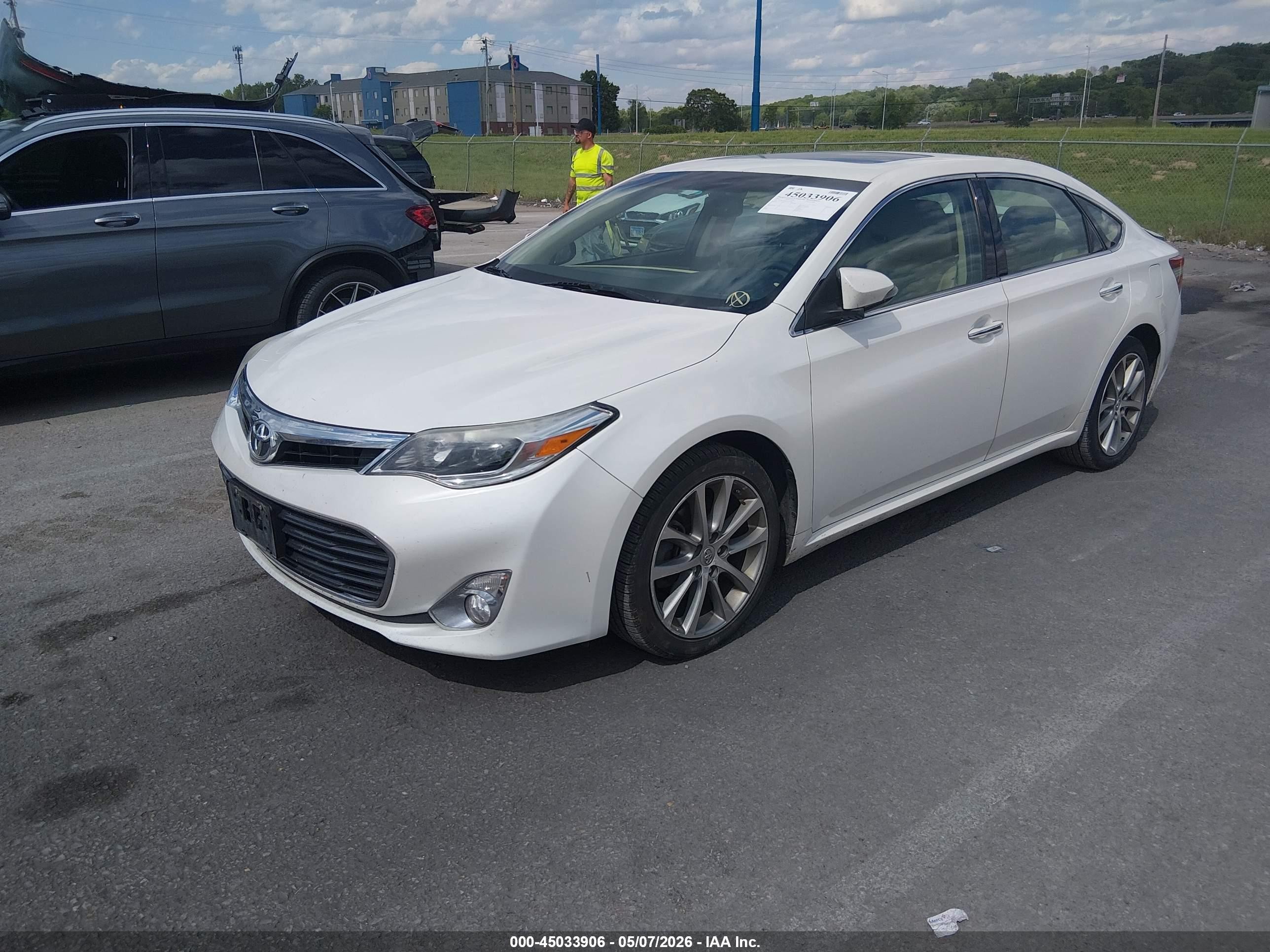 2015 Toyota Avalon Xle Touring Белый vin: 4T1BK1EB9FU151760