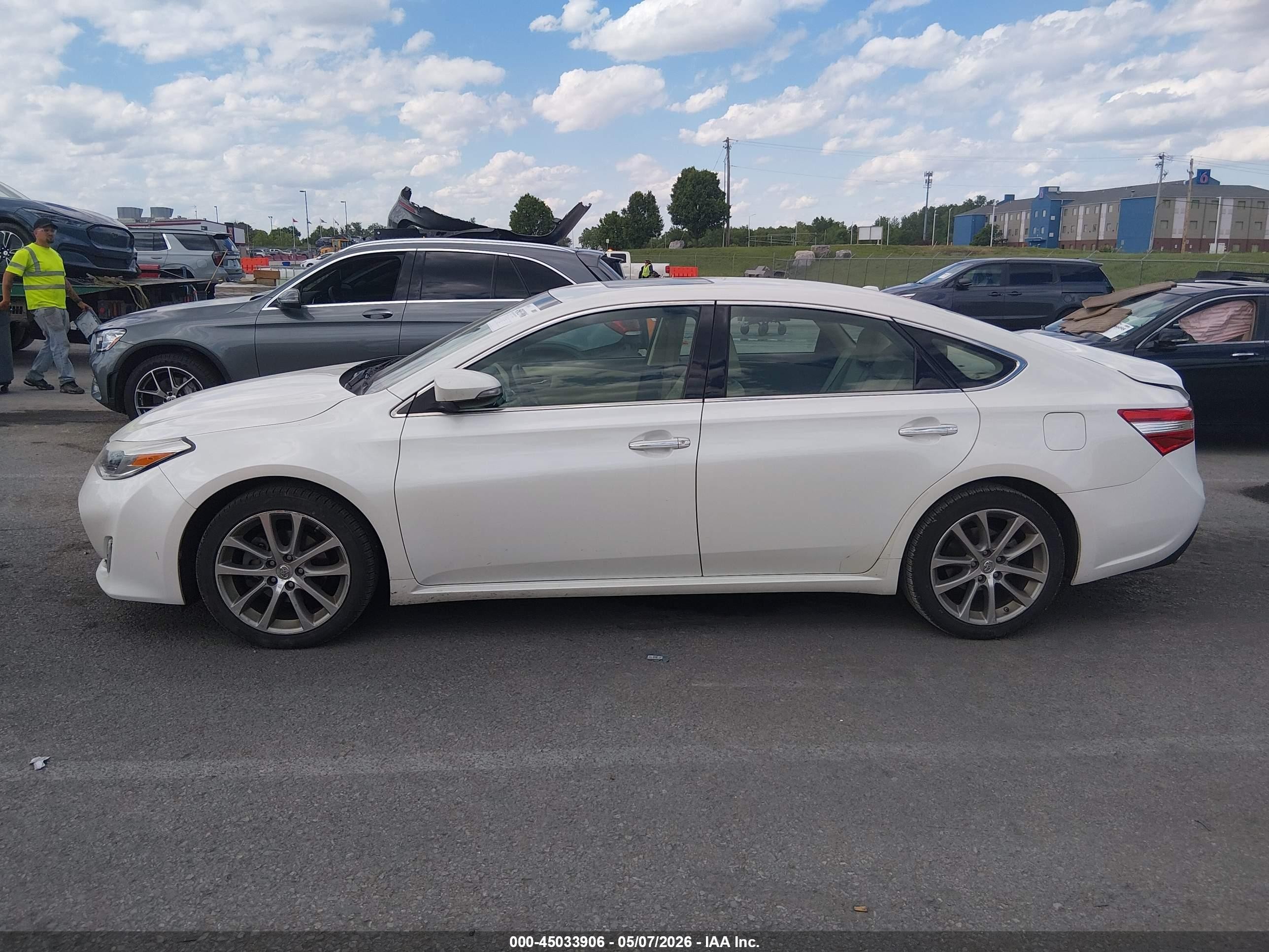 2015 Toyota Avalon Xle Touring Белый vin: 4T1BK1EB9FU151760