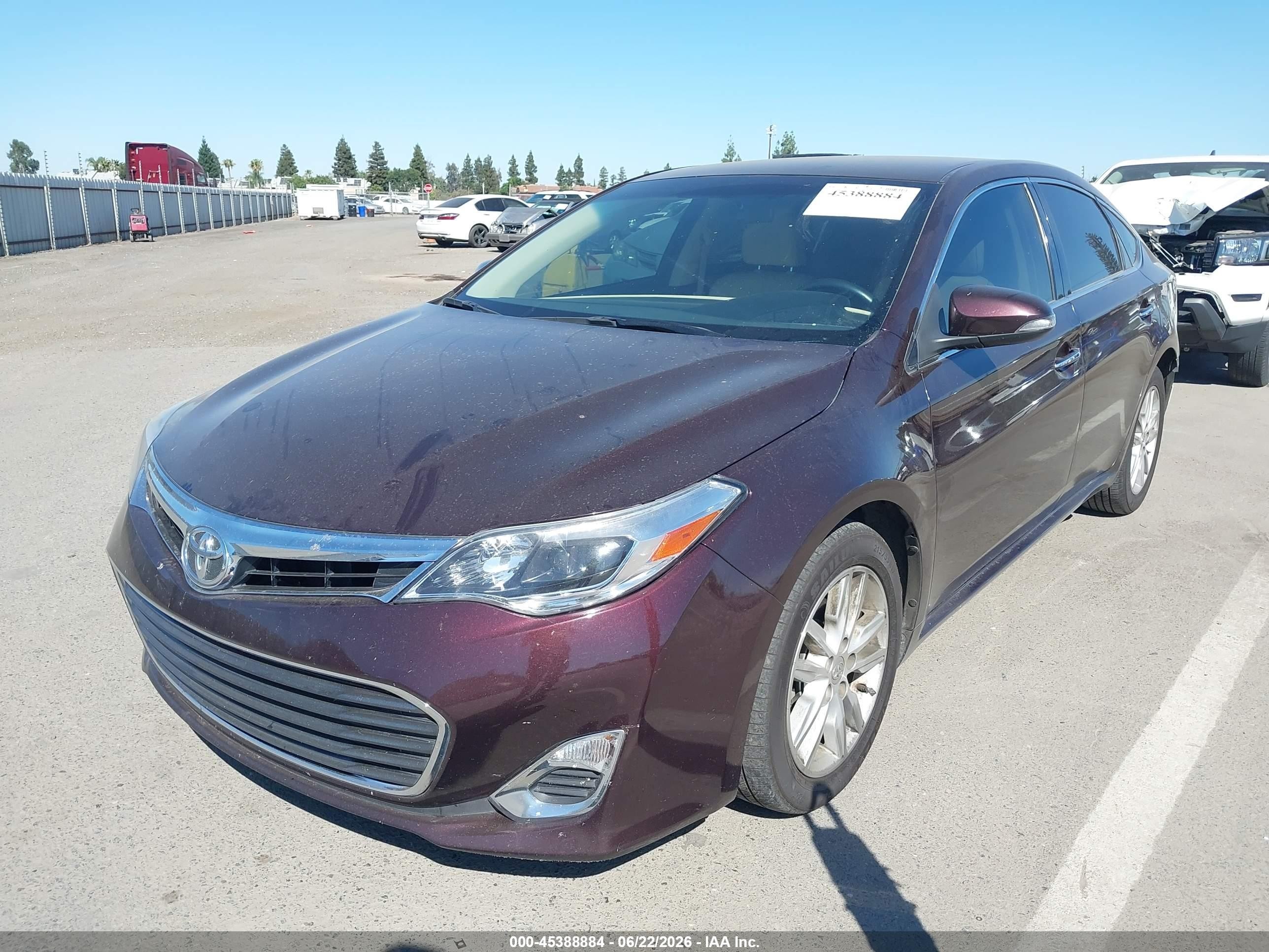 2015 Toyota Avalon Xle Burgundy vin: 4T1BK1EB9FU153170