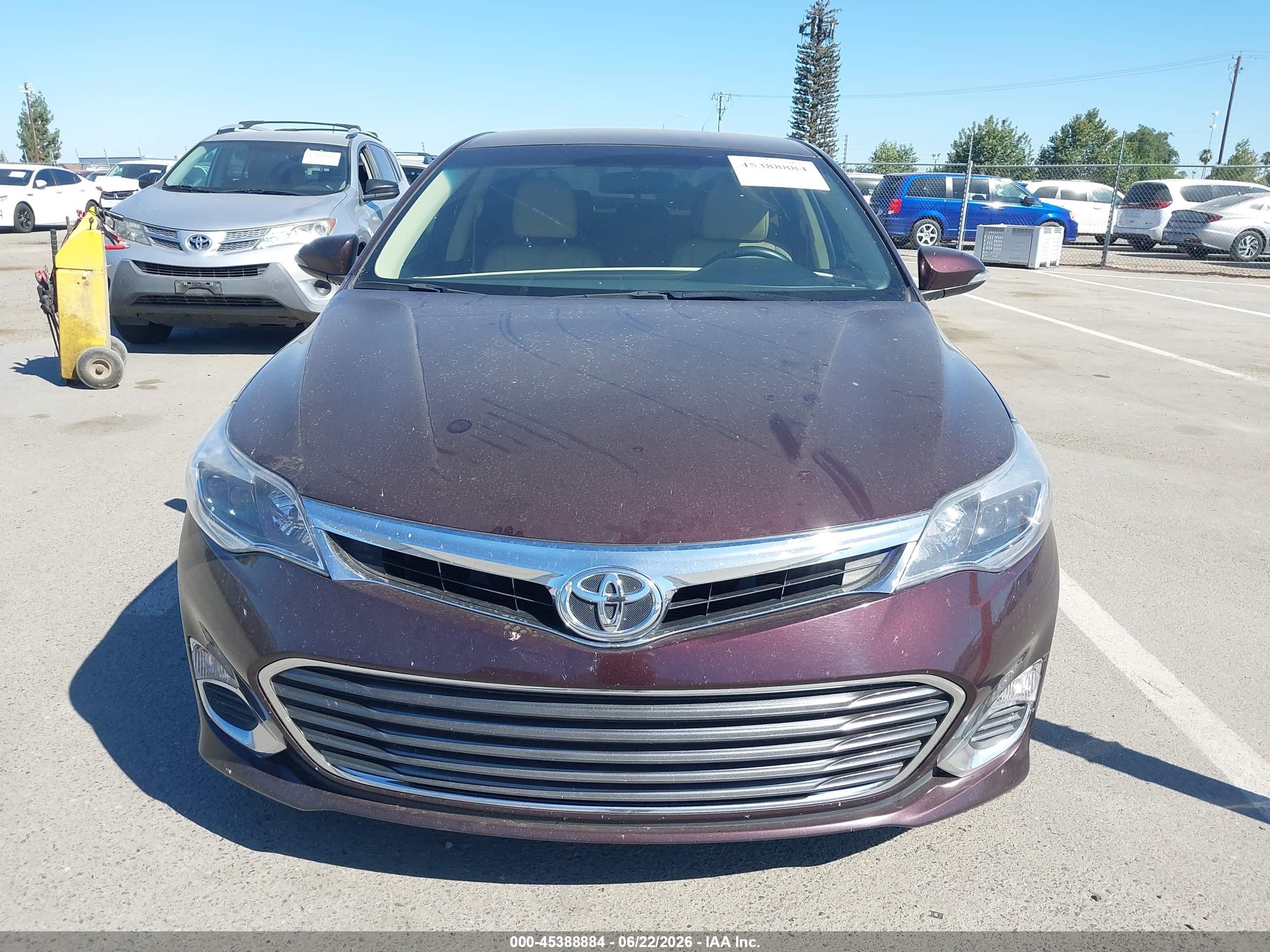 2015 Toyota Avalon Xle Burgundy vin: 4T1BK1EB9FU153170