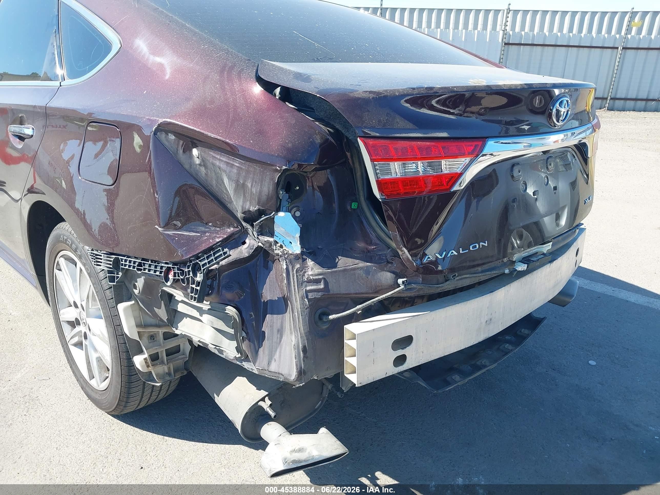 2015 Toyota Avalon Xle Burgundy vin: 4T1BK1EB9FU153170